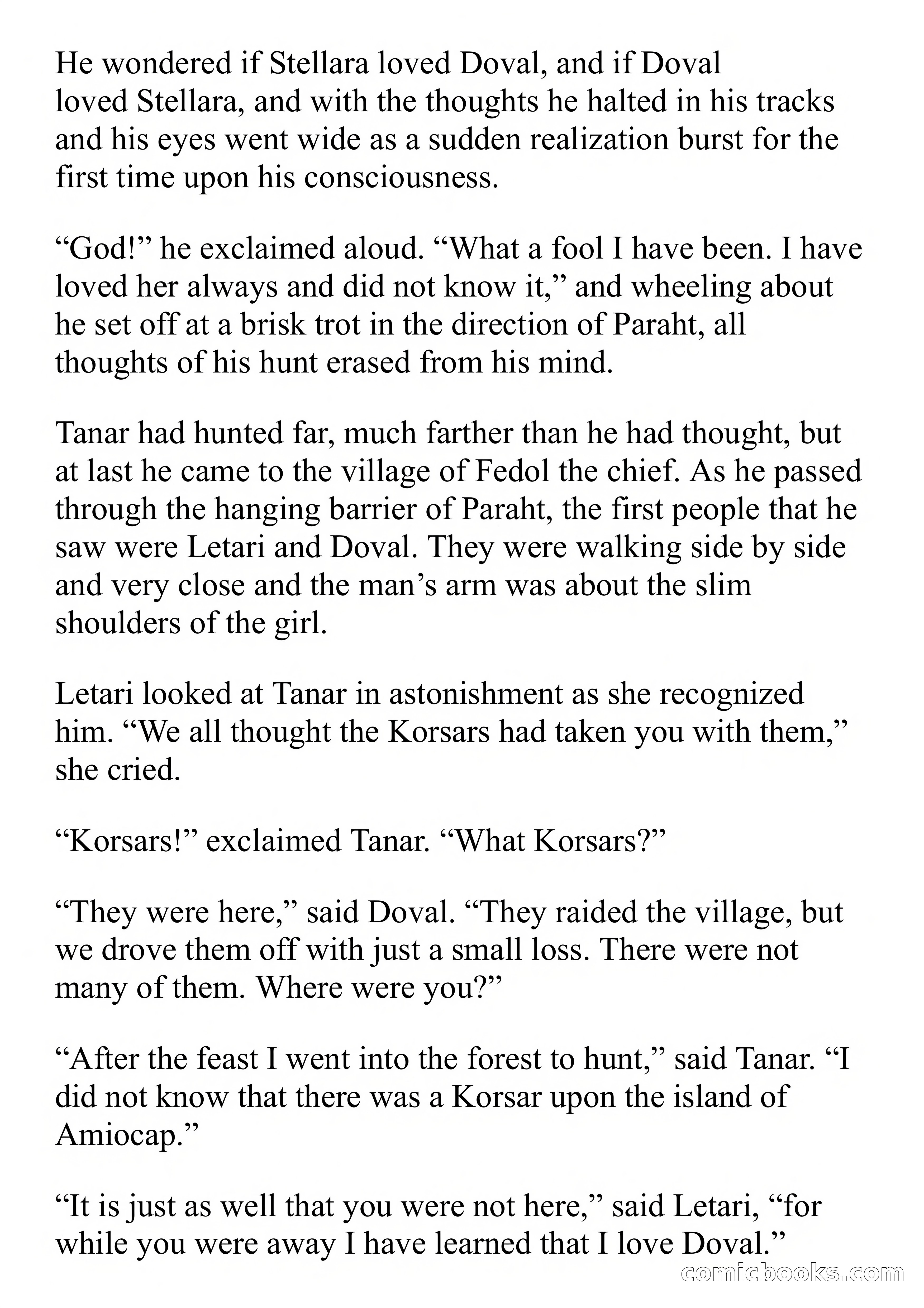 Tanar of Pellucidar — page 129 of 332