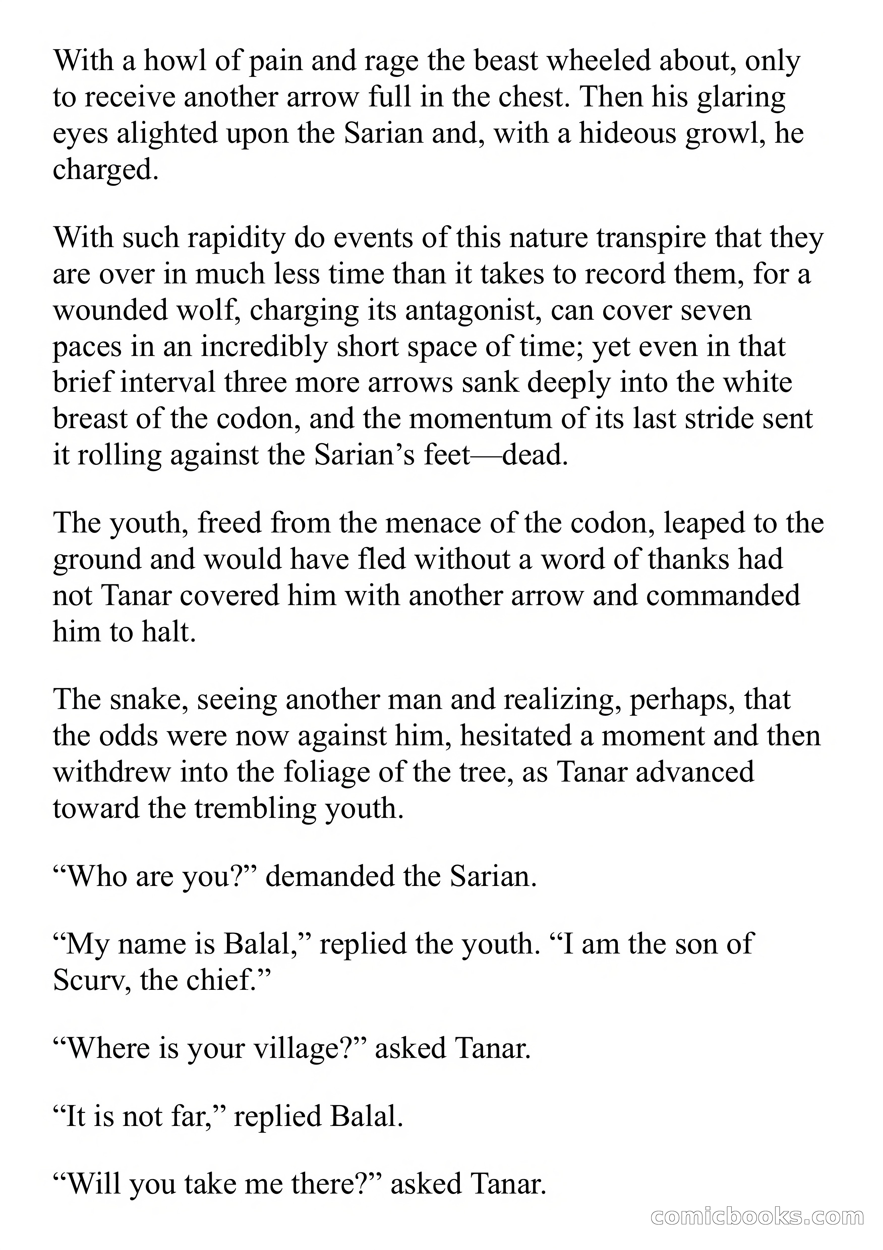 Tanar of Pellucidar — page 196 of 332