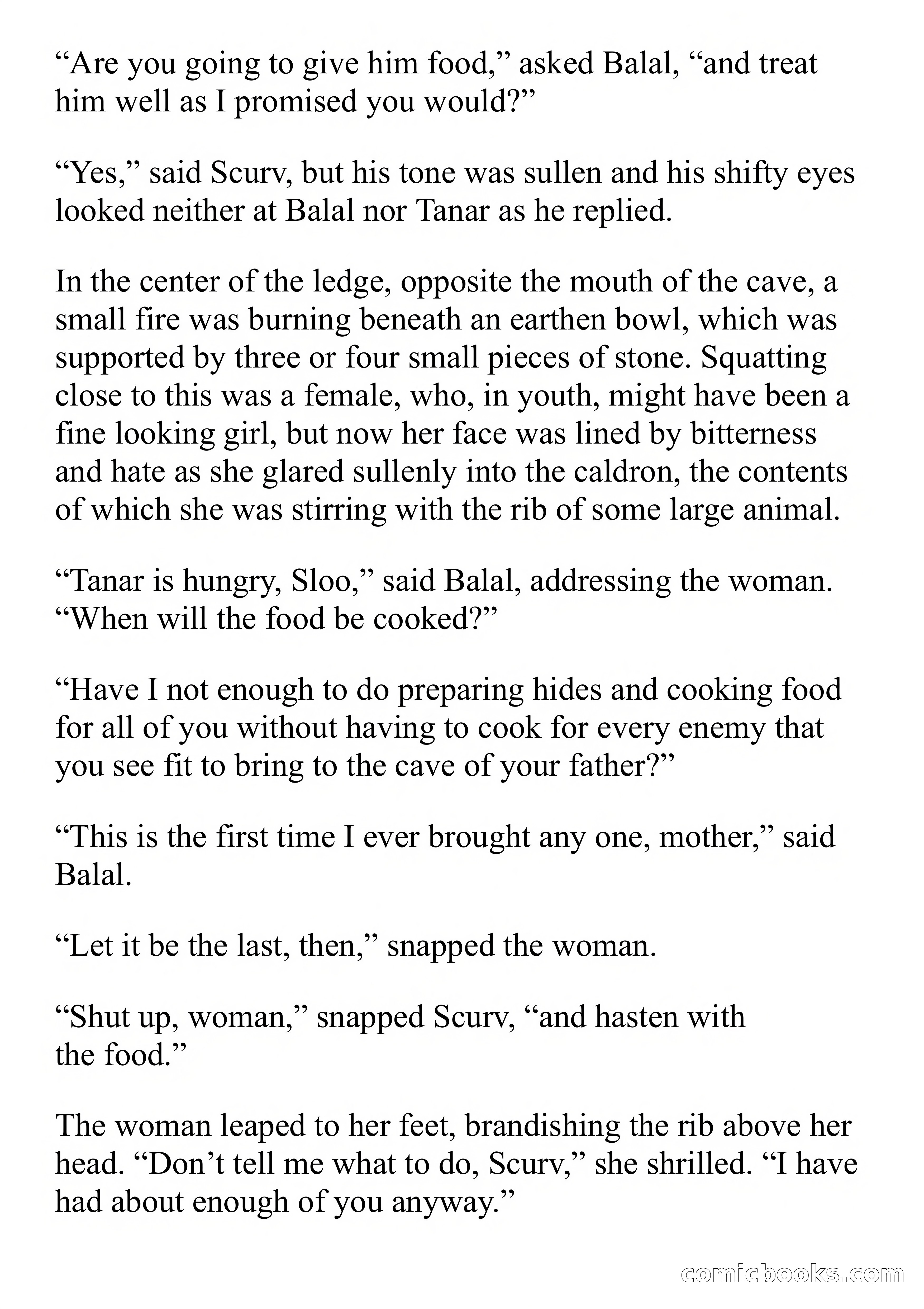 Tanar of Pellucidar — page 203 of 332