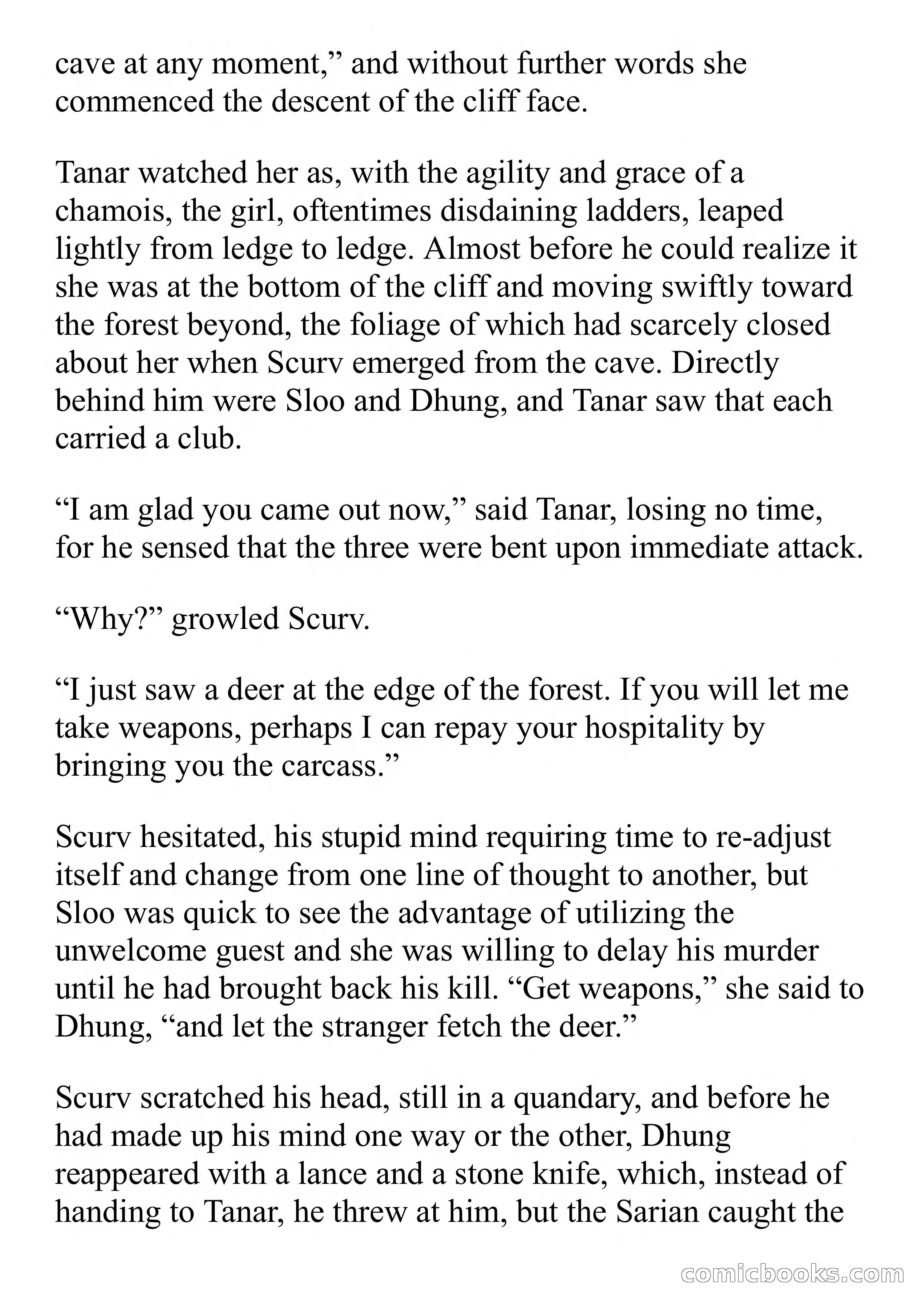 Tanar of Pellucidar — page 216 of 332