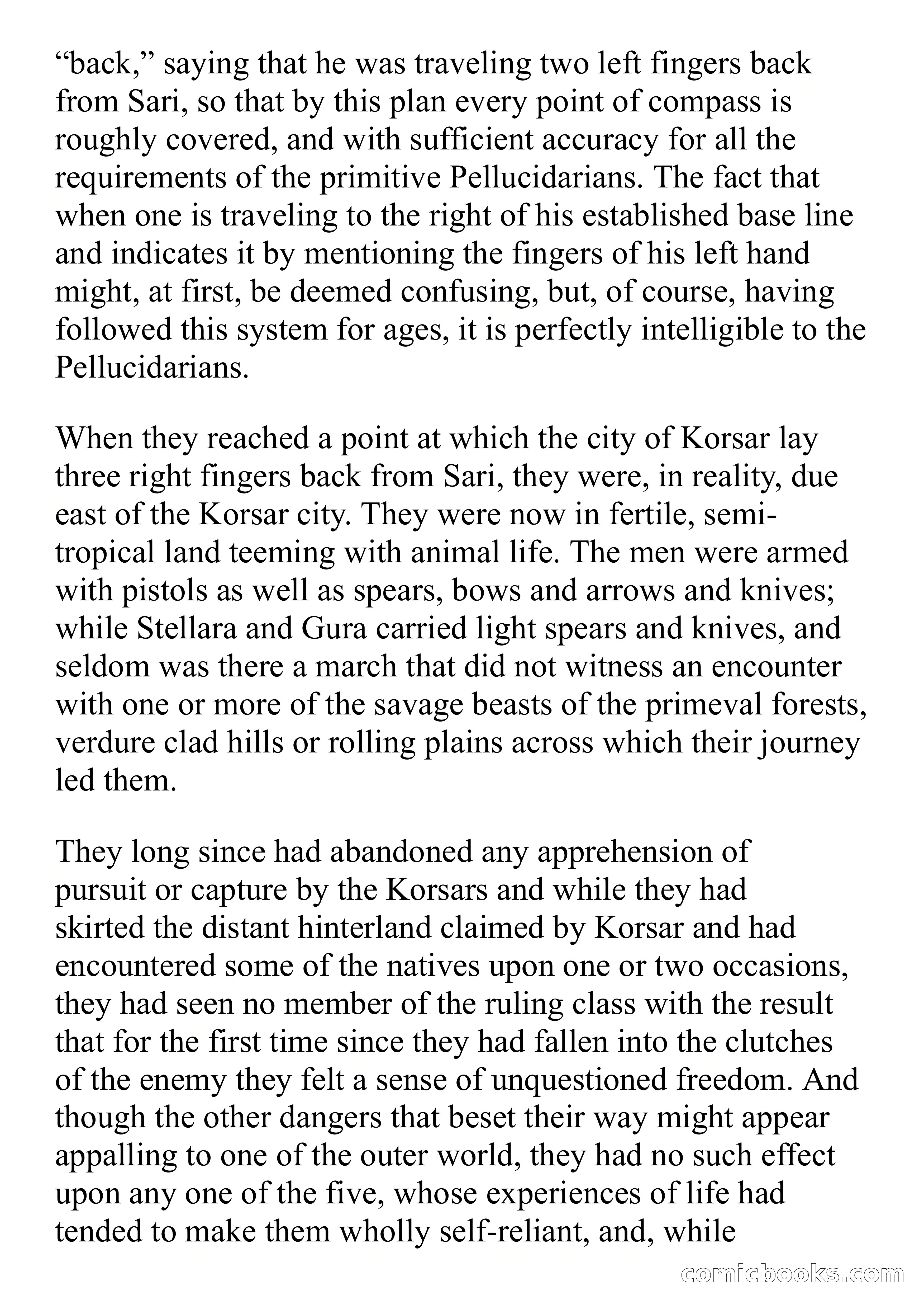 Tanar of Pellucidar — page 281 of 332