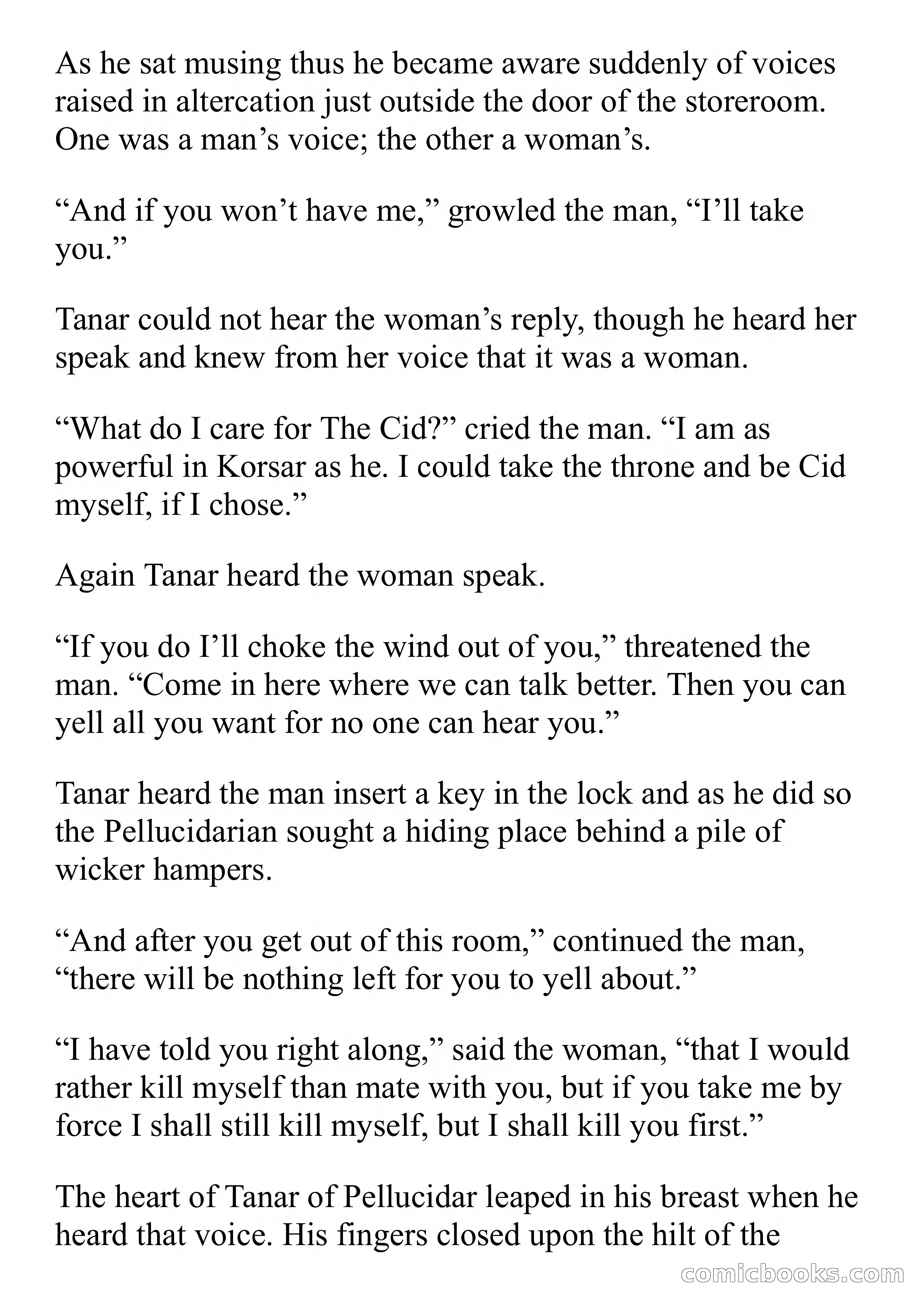 Tanar of Pellucidar — page 307 of 332