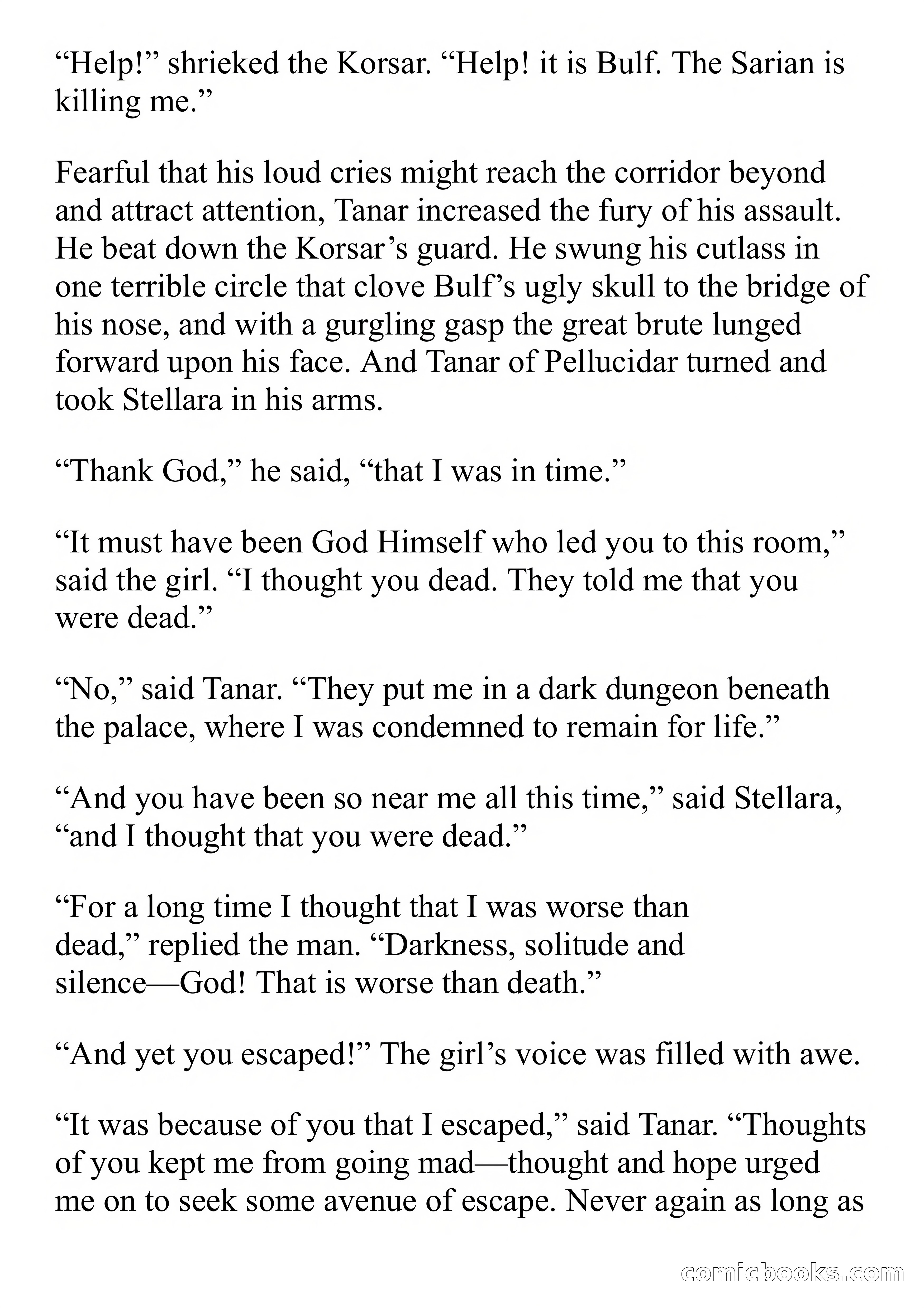 Tanar of Pellucidar — page 309 of 332
