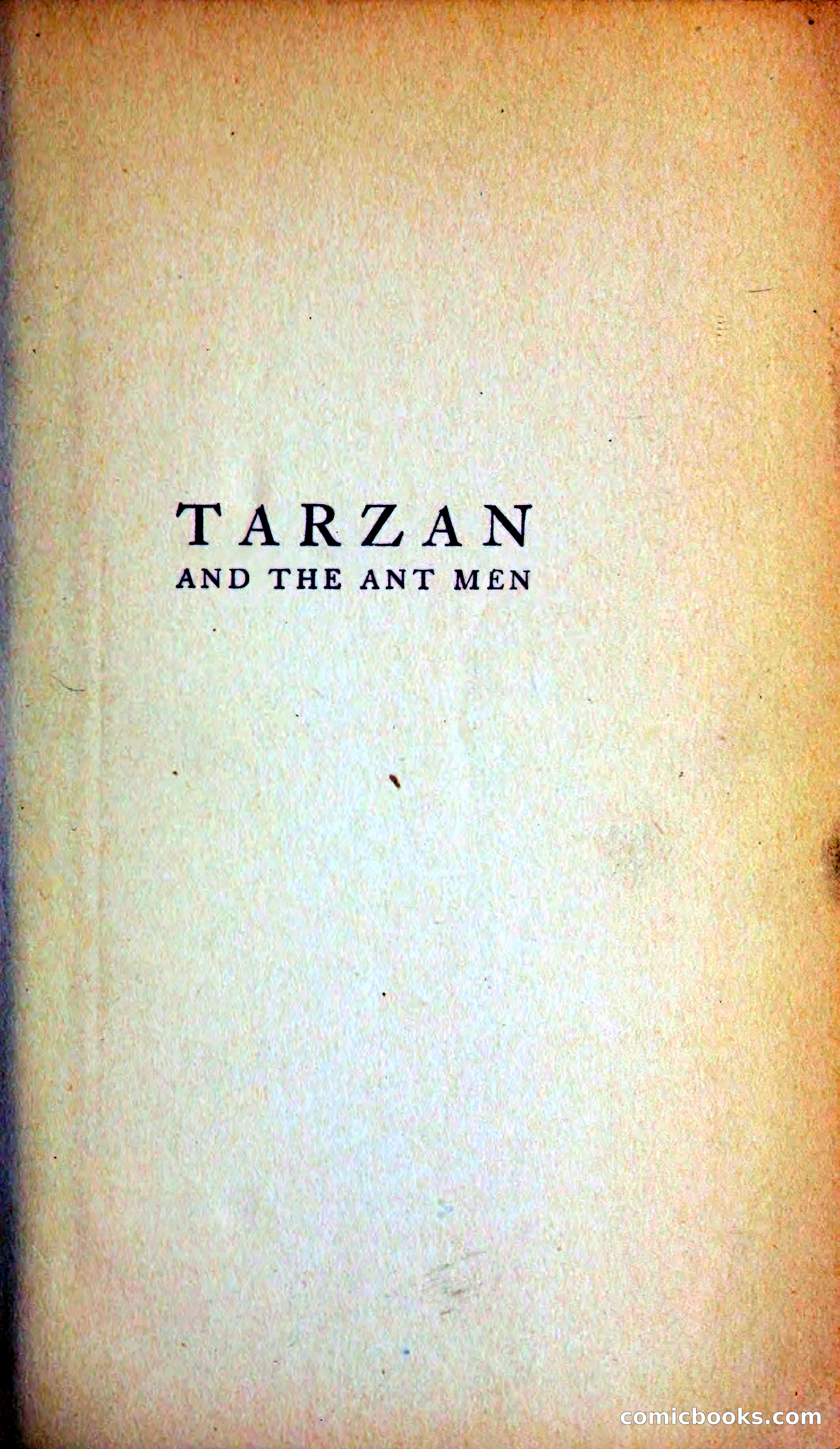 Tarzan and the Ant Men — page 6 of 367