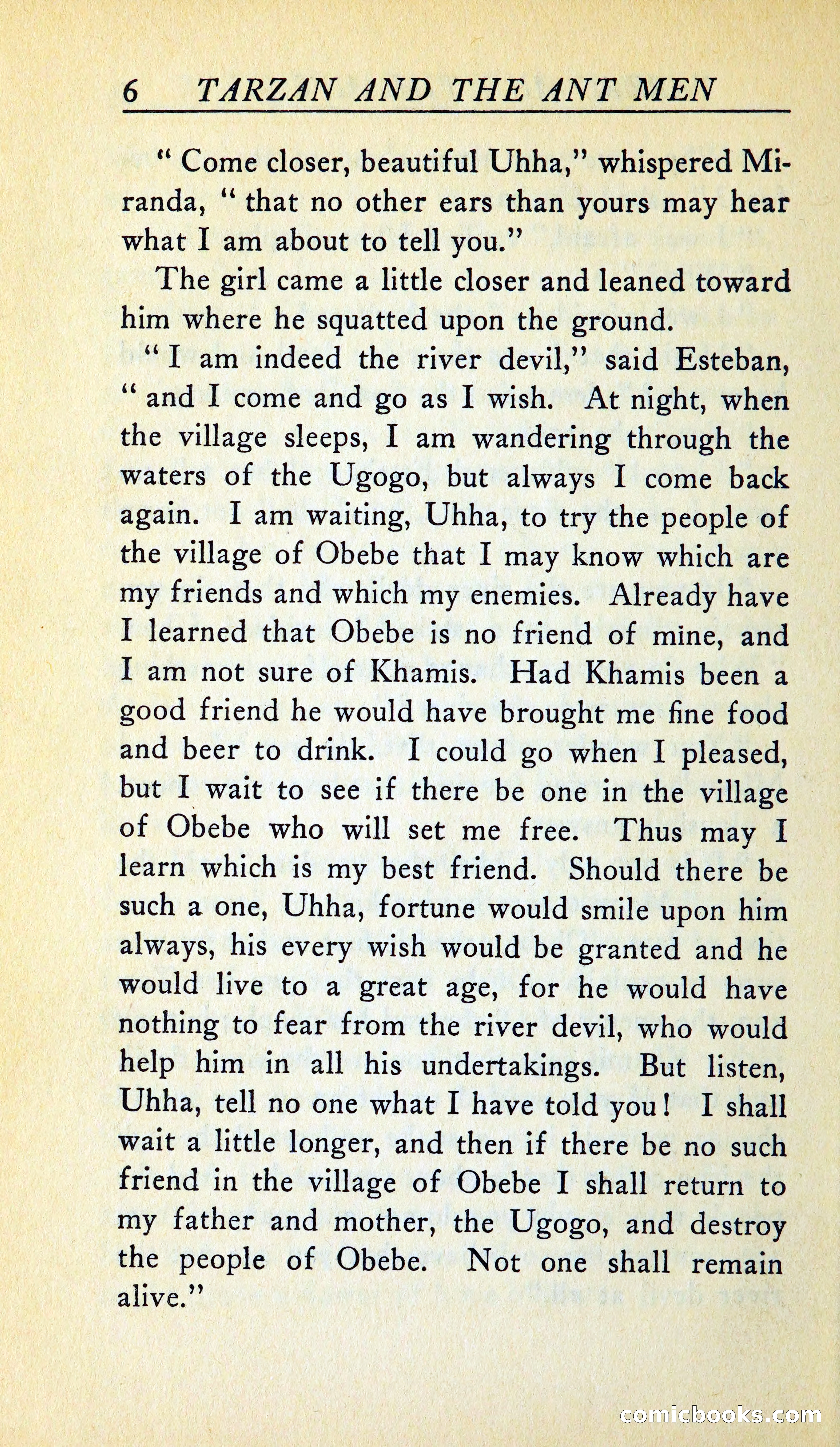 Tarzan and the Ant Men — page 19 of 367