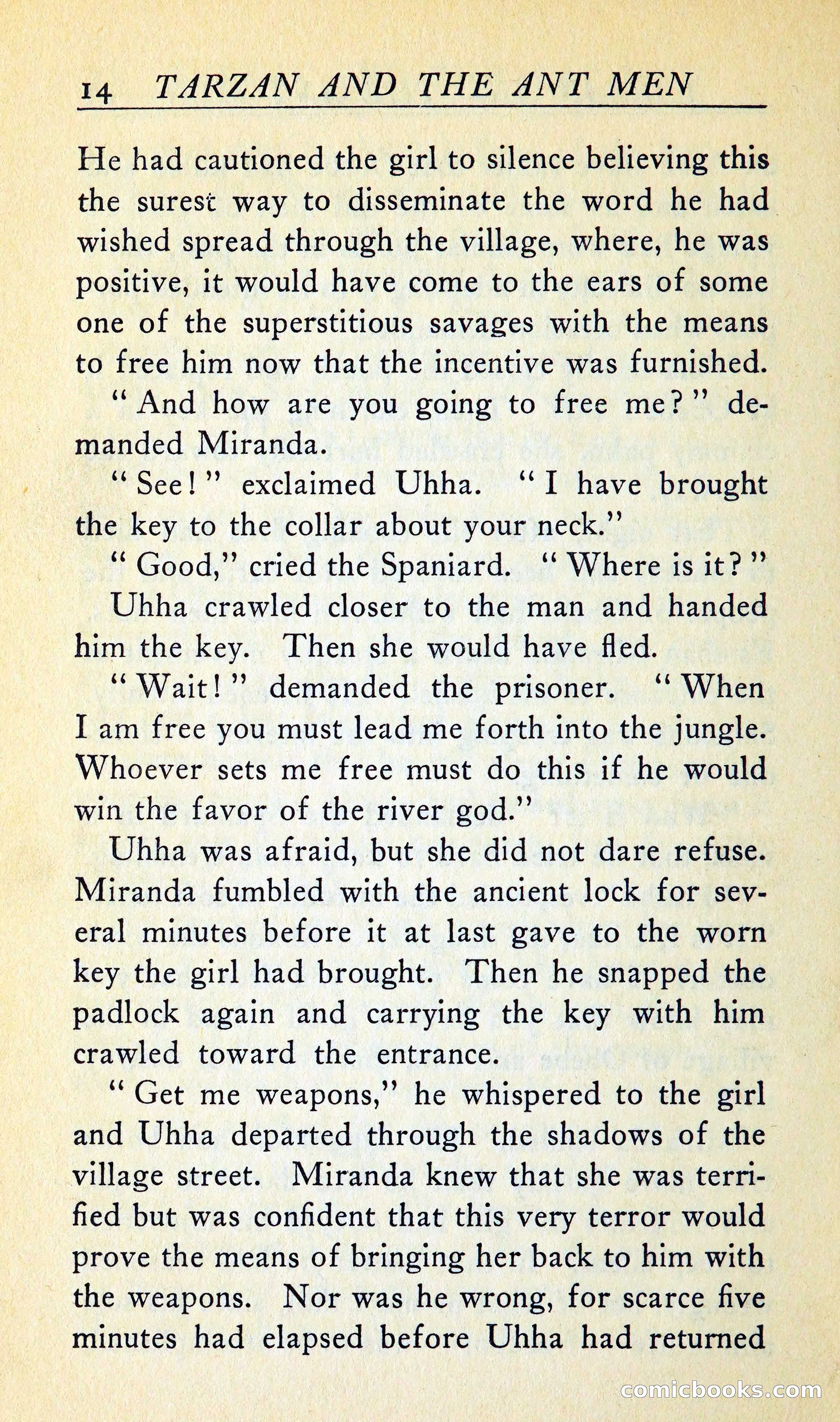 Tarzan and the Ant Men — page 27 of 367