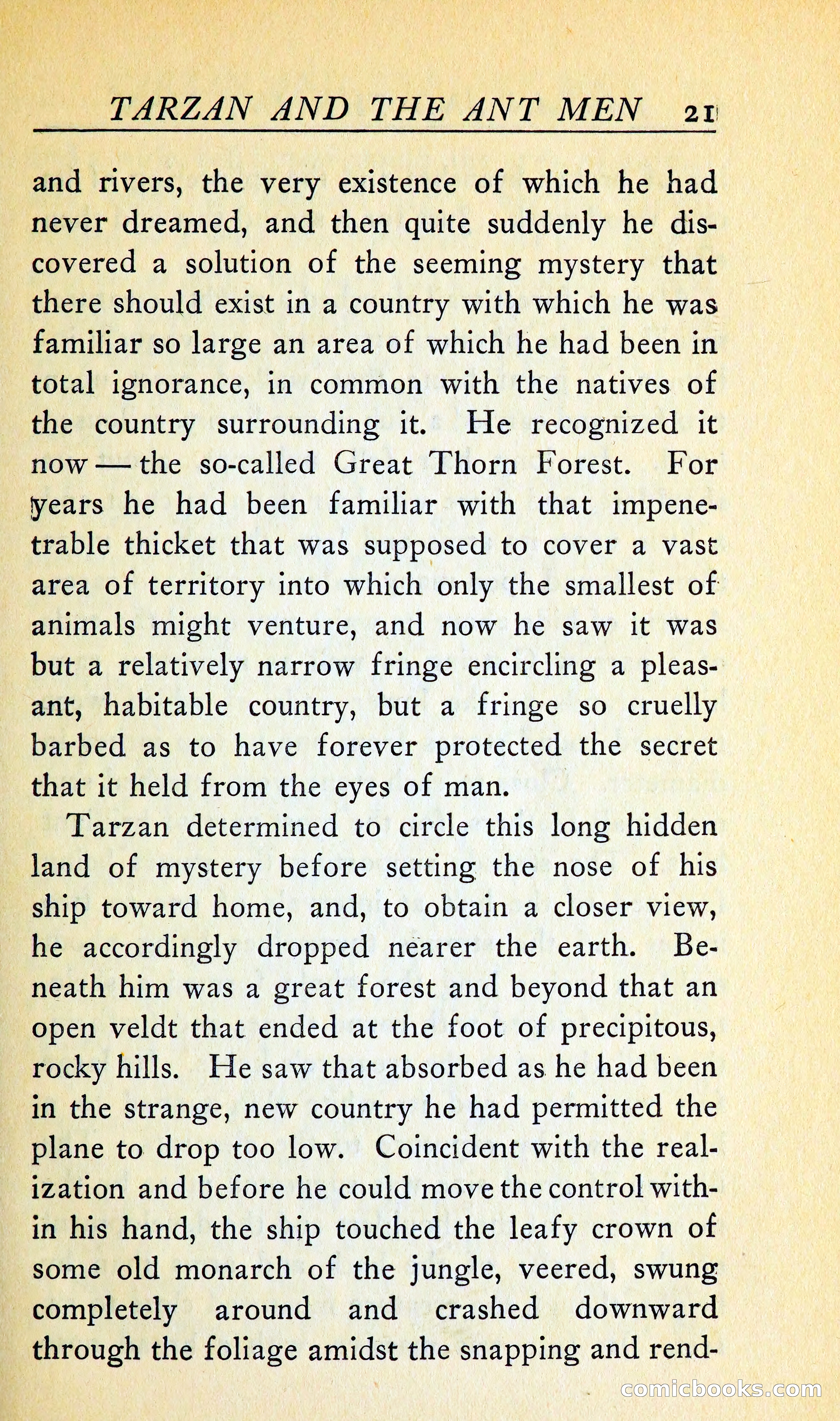 Tarzan and the Ant Men — page 34 of 367