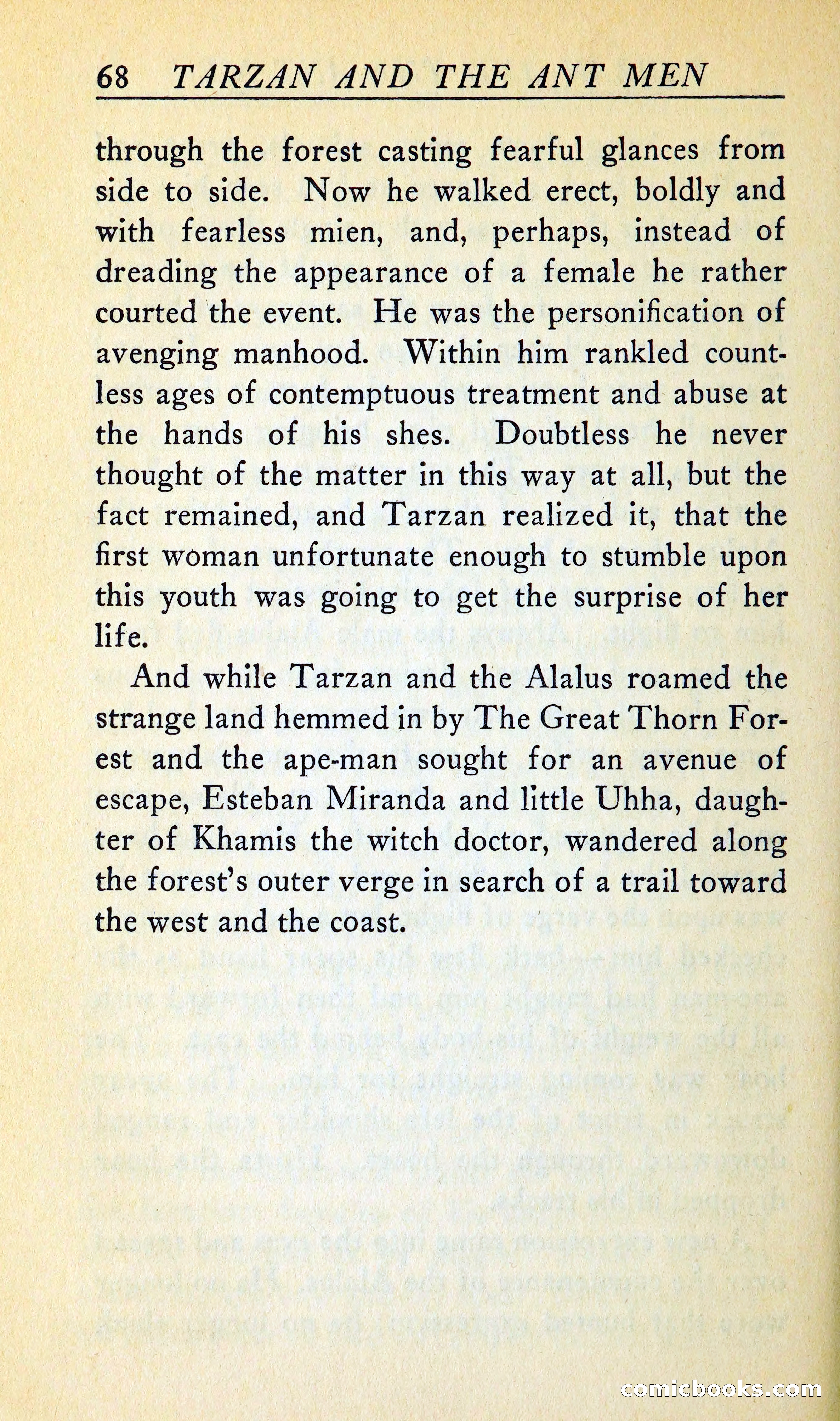 Tarzan and the Ant Men — page 81 of 367