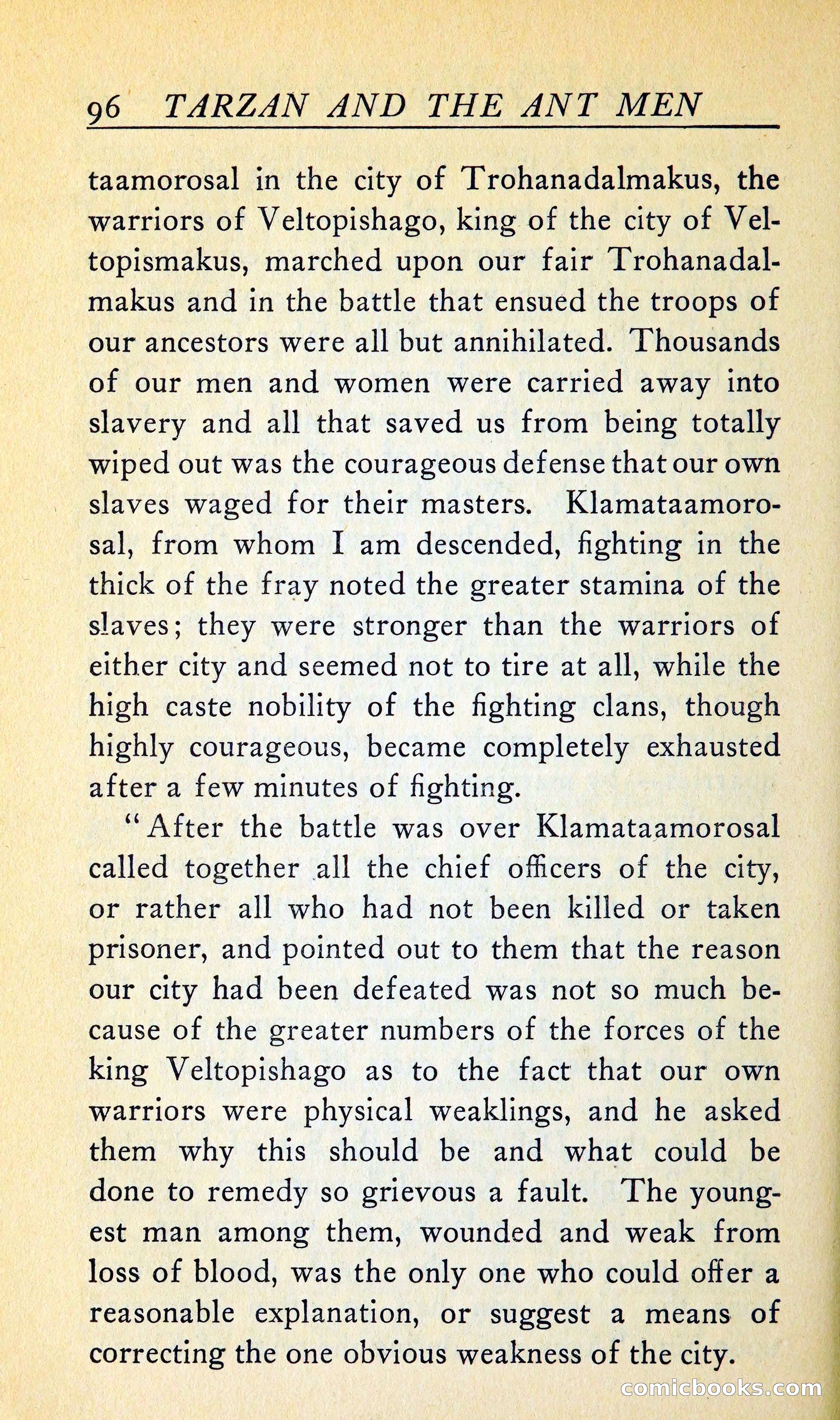 Tarzan and the Ant Men — page 109 of 367