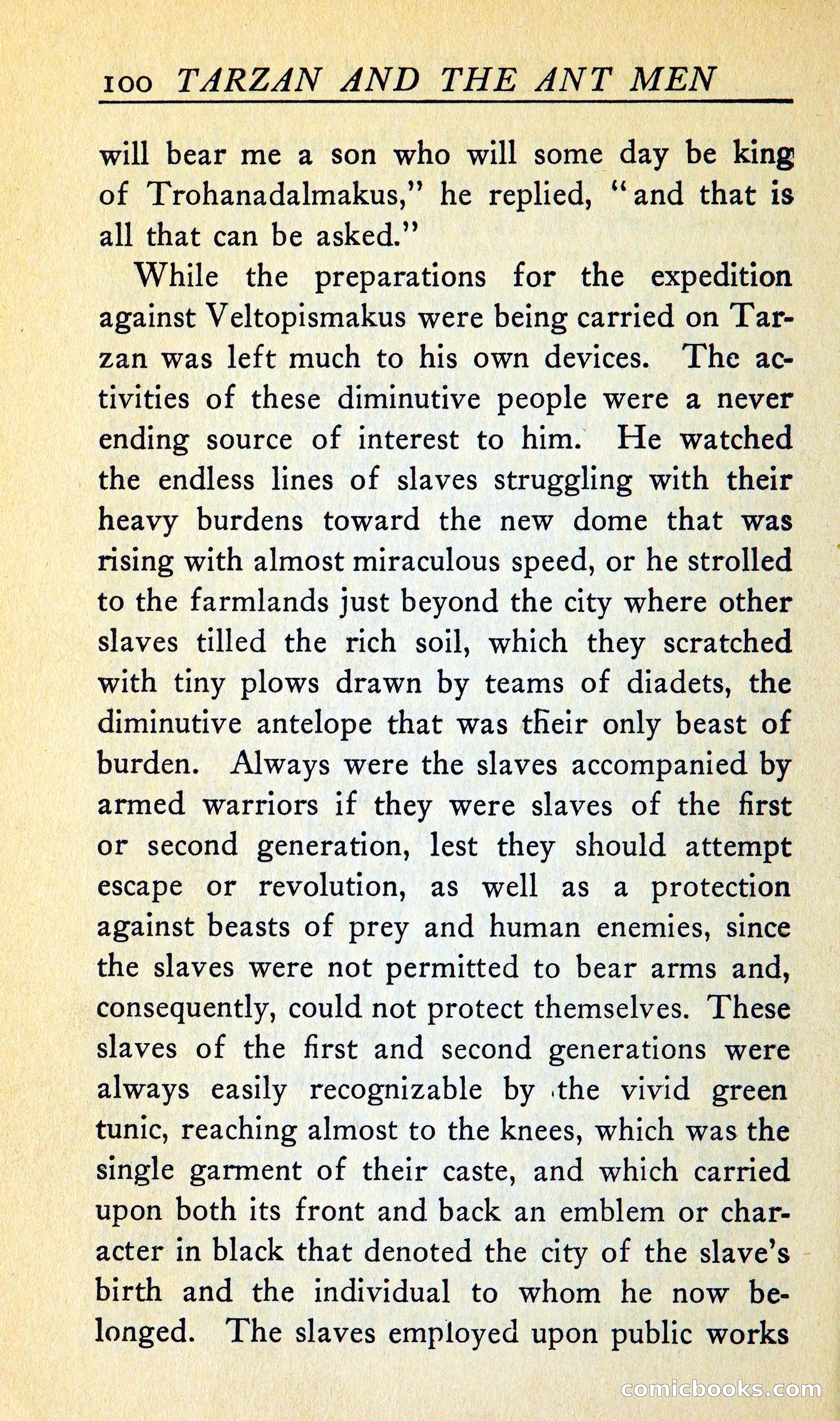 Tarzan and the Ant Men — page 113 of 367