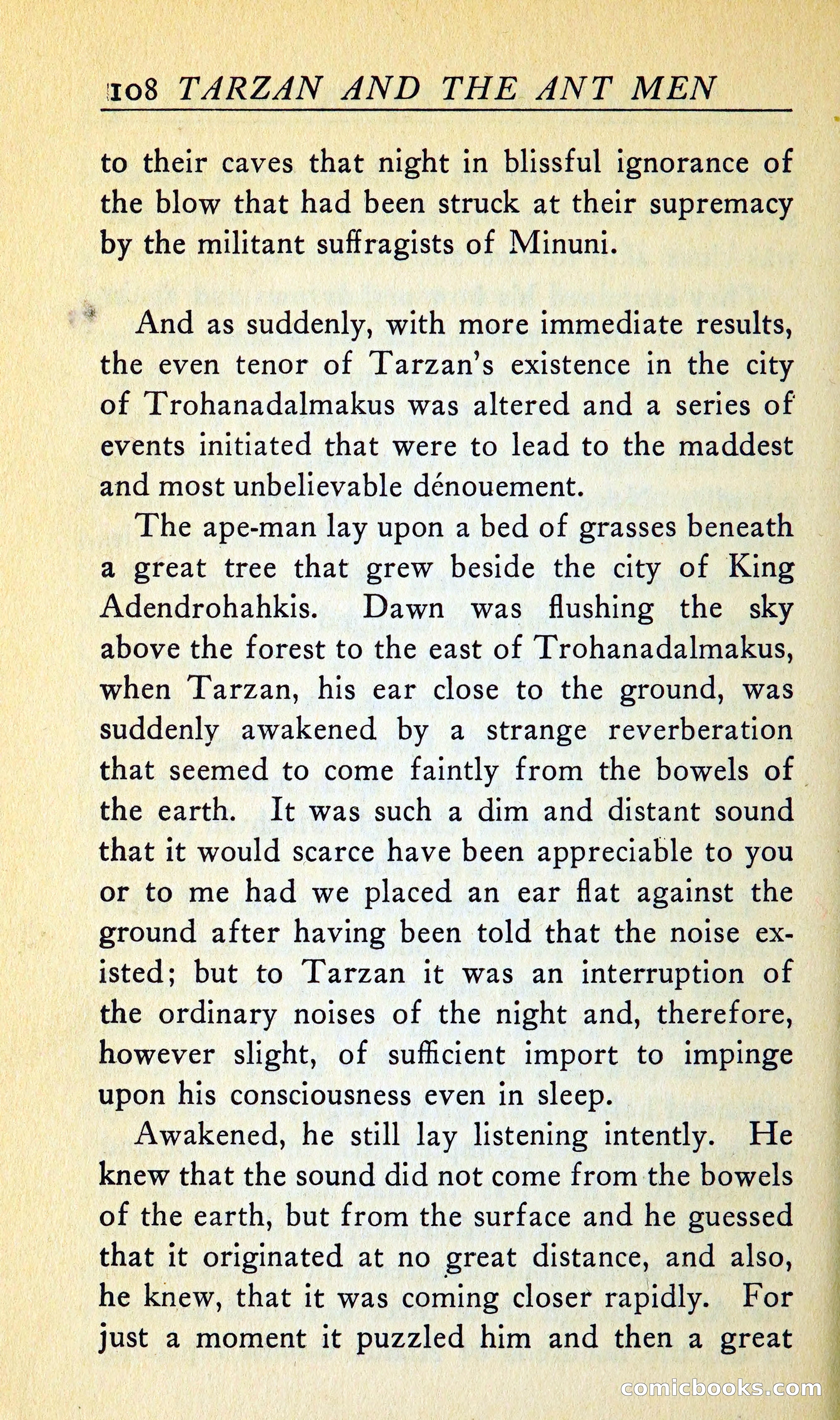 Tarzan and the Ant Men — page 121 of 367