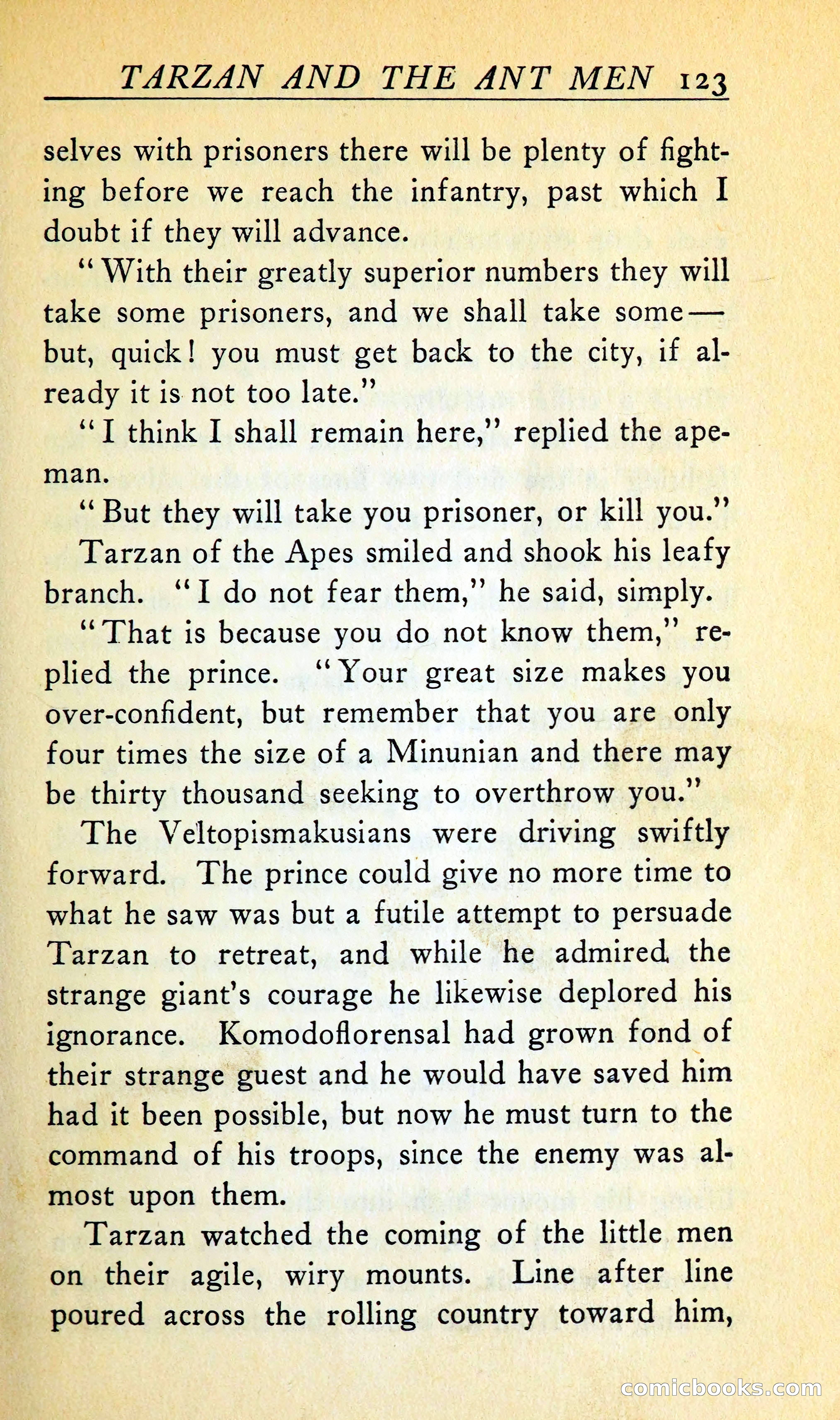 Tarzan and the Ant Men — page 136 of 367