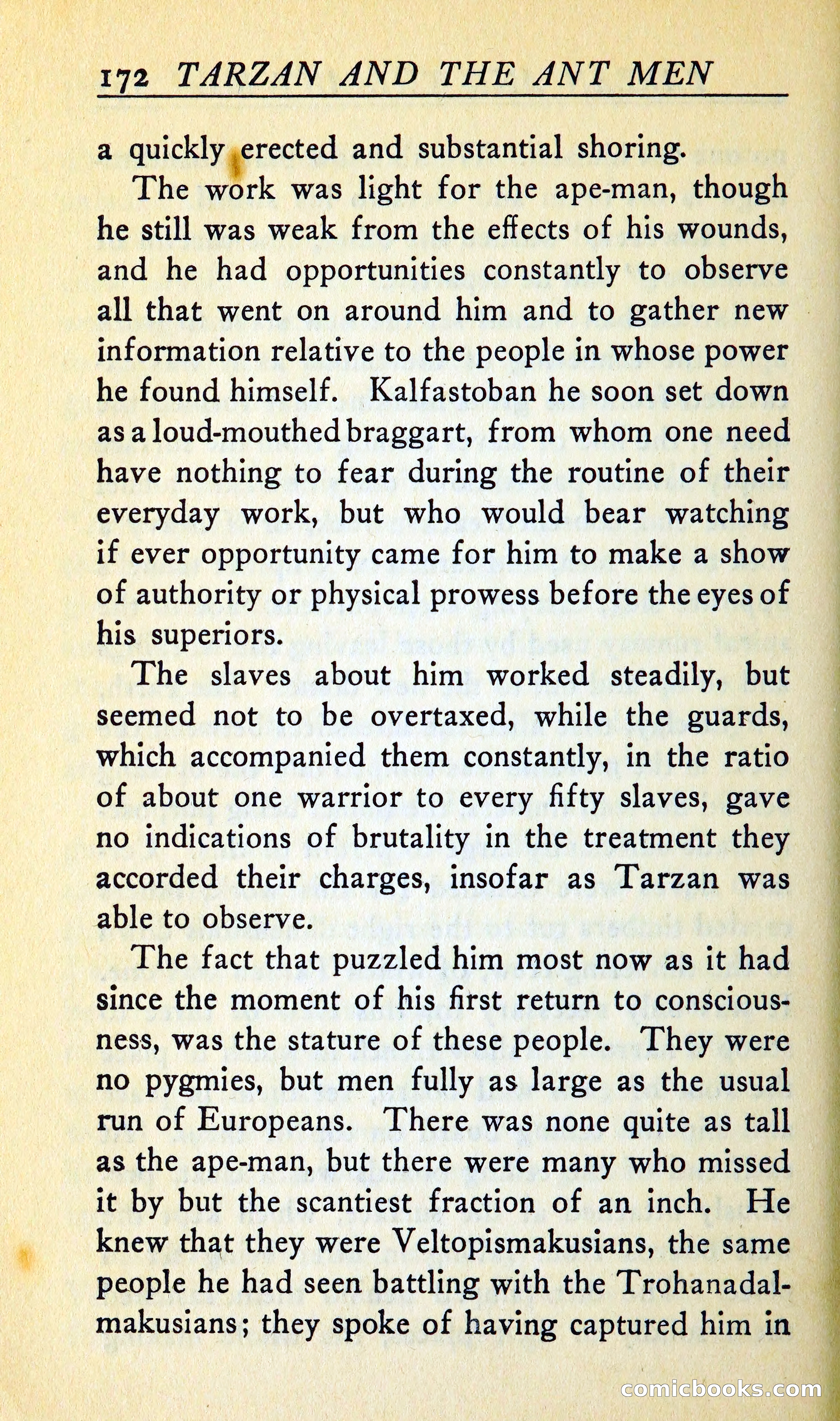 Tarzan and the Ant Men — page 185 of 367