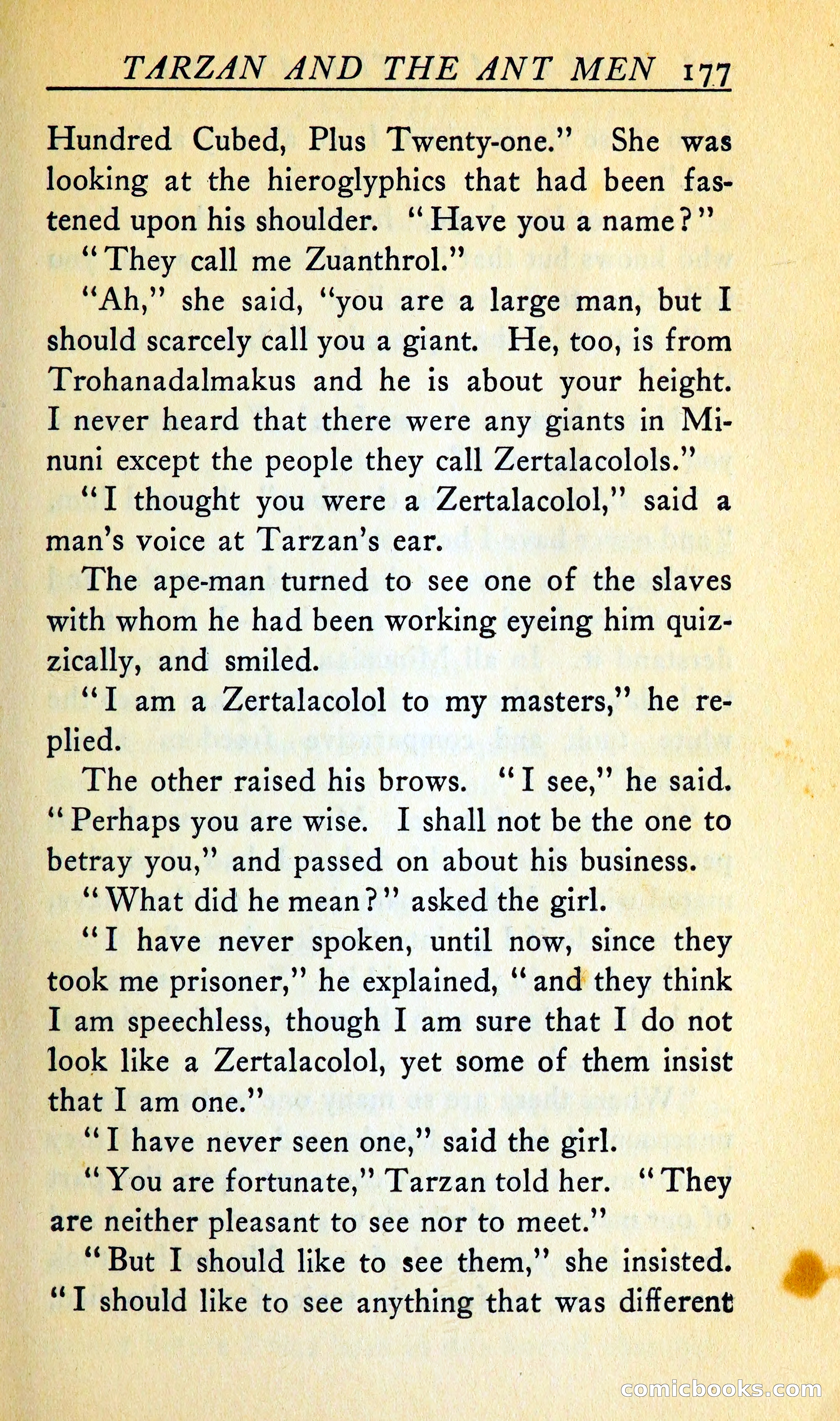 Tarzan and the Ant Men — page 190 of 367