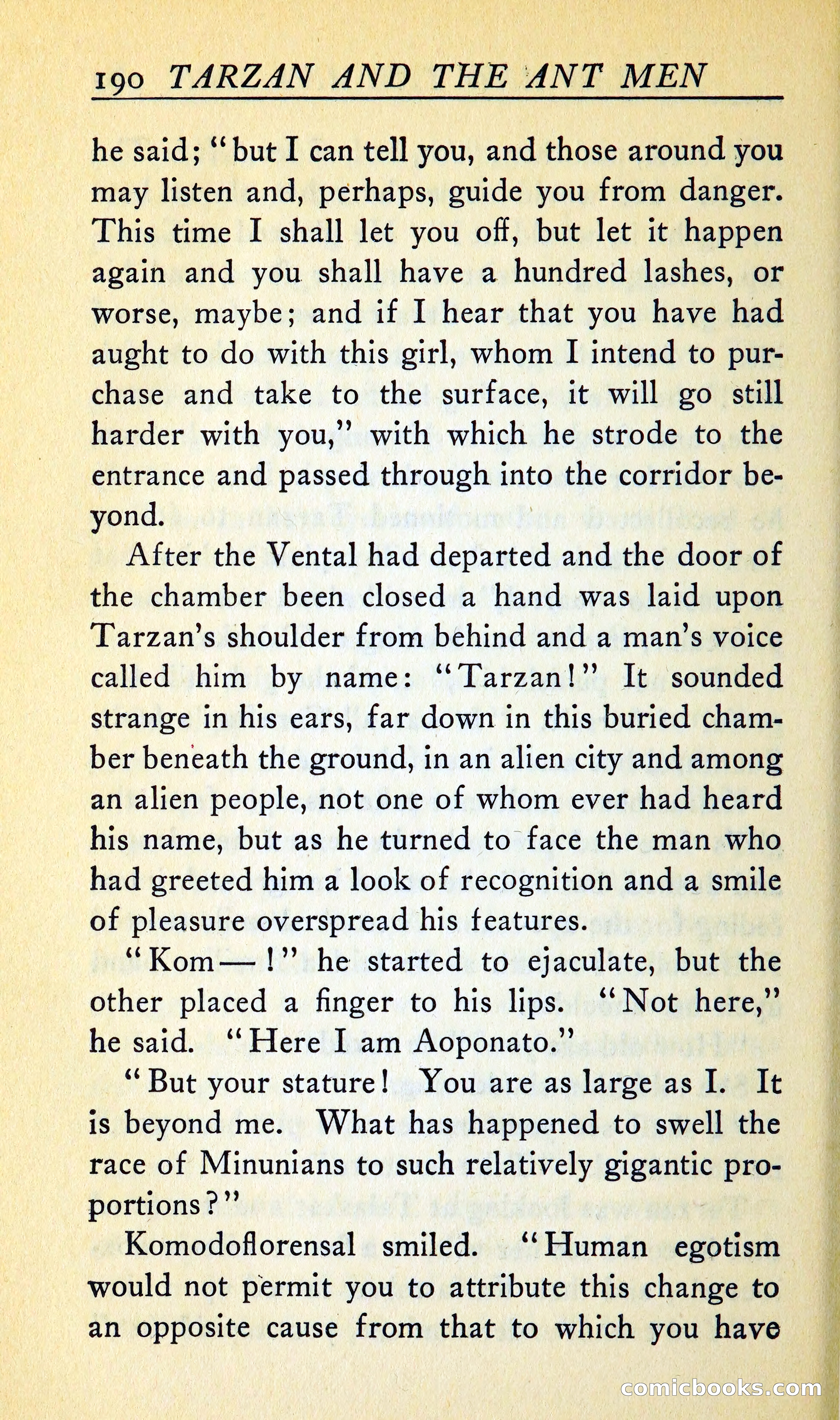 Tarzan and the Ant Men — page 203 of 367