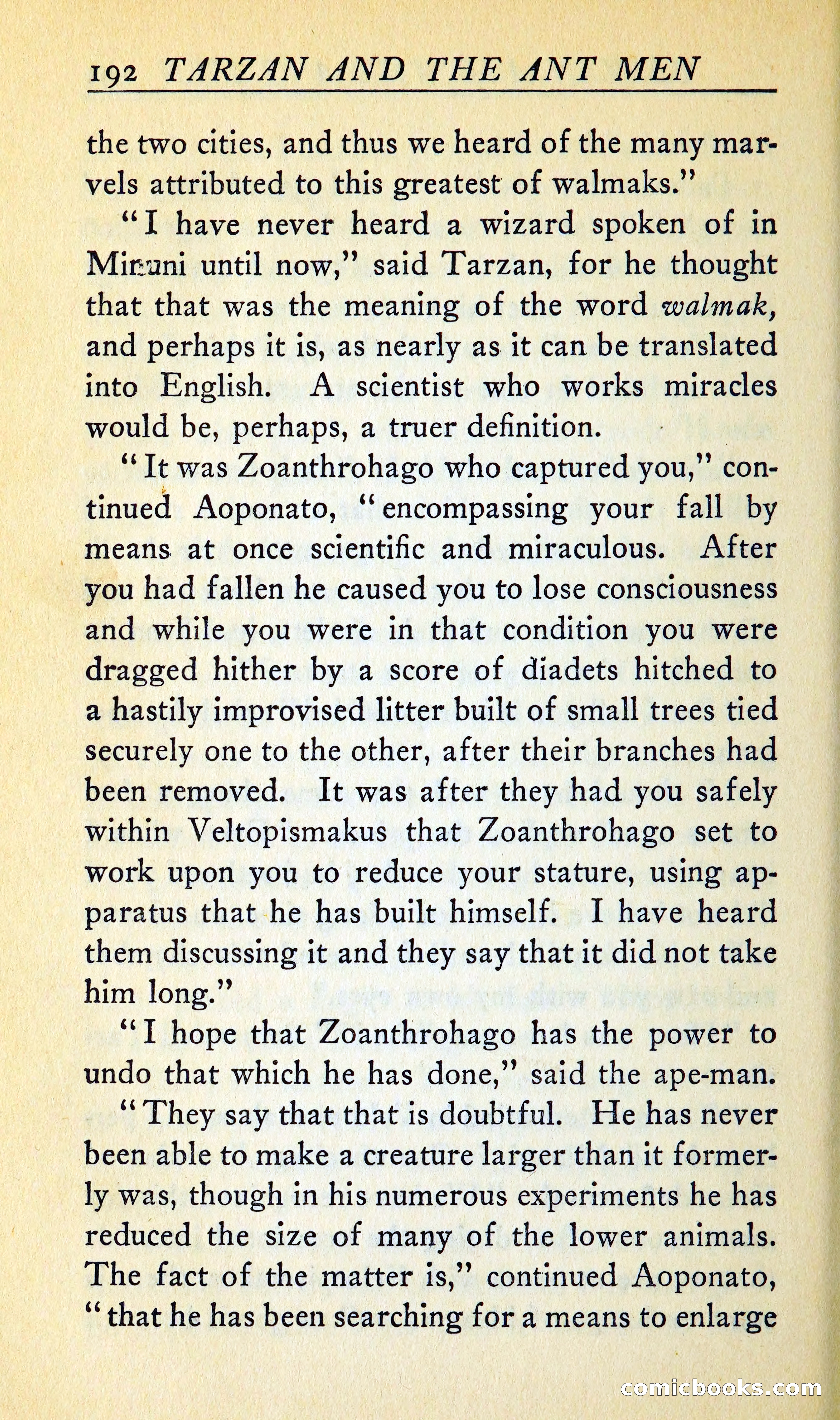 Tarzan and the Ant Men — page 205 of 367