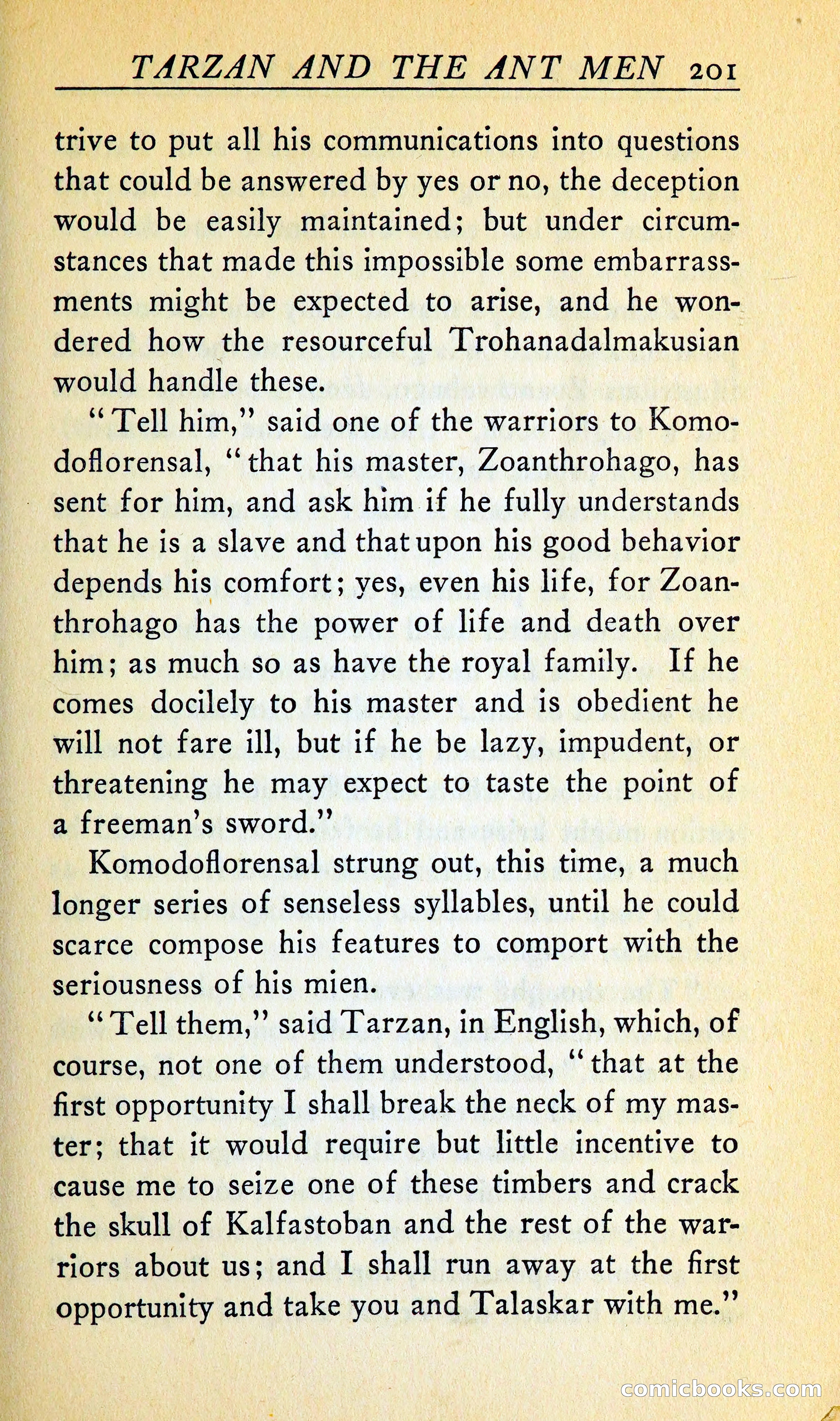 Tarzan and the Ant Men — page 214 of 367