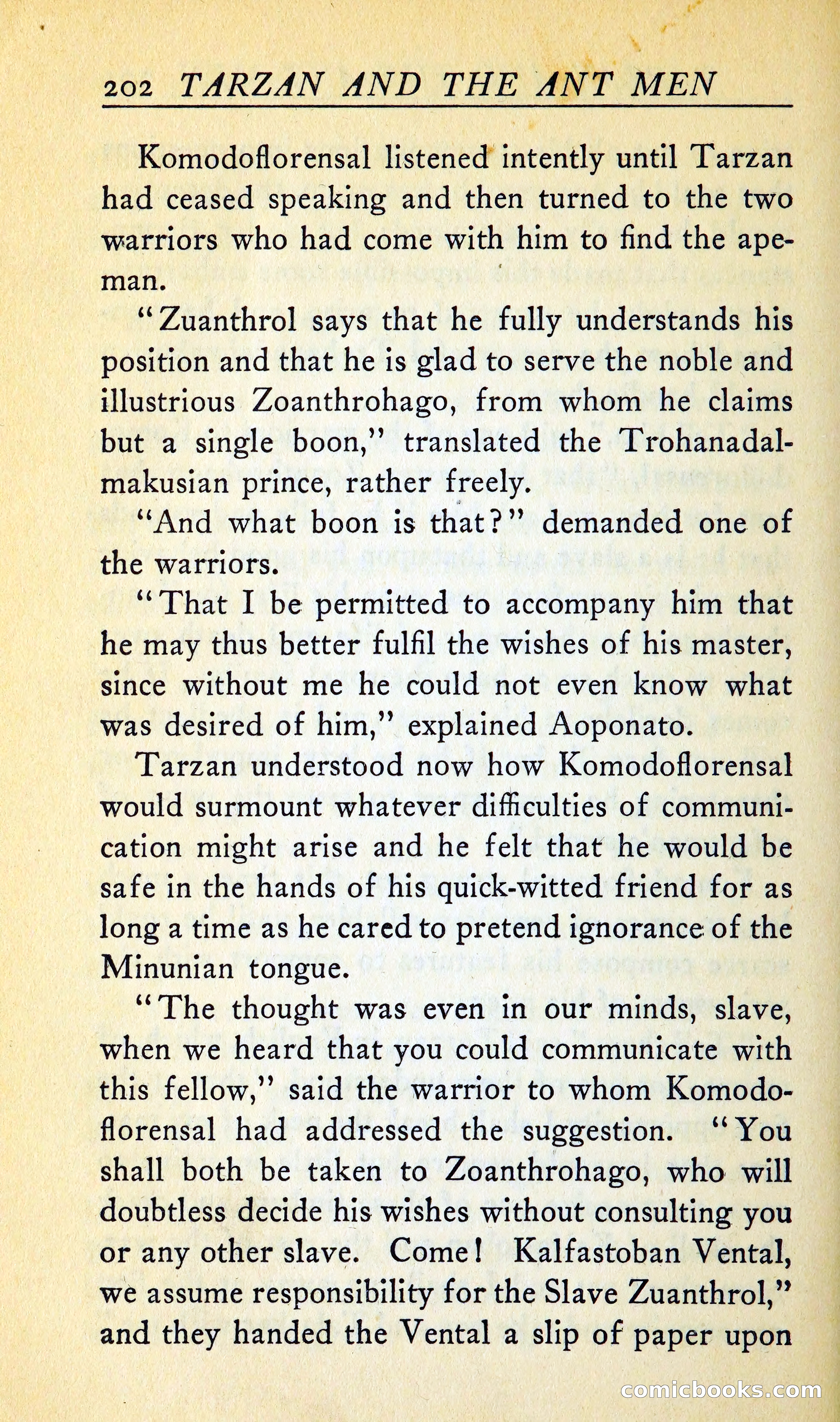 Tarzan and the Ant Men — page 215 of 367