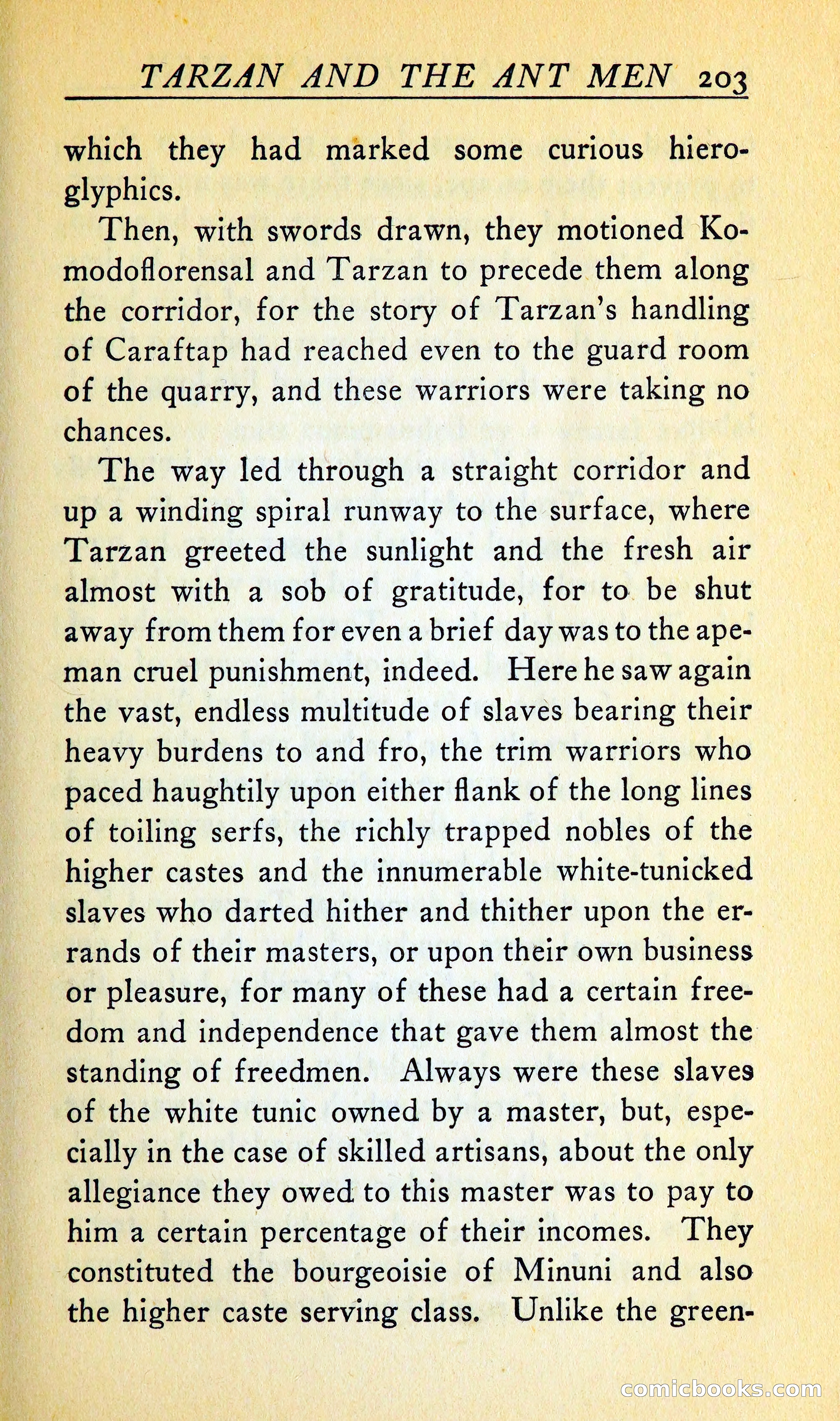 Tarzan and the Ant Men — page 216 of 367