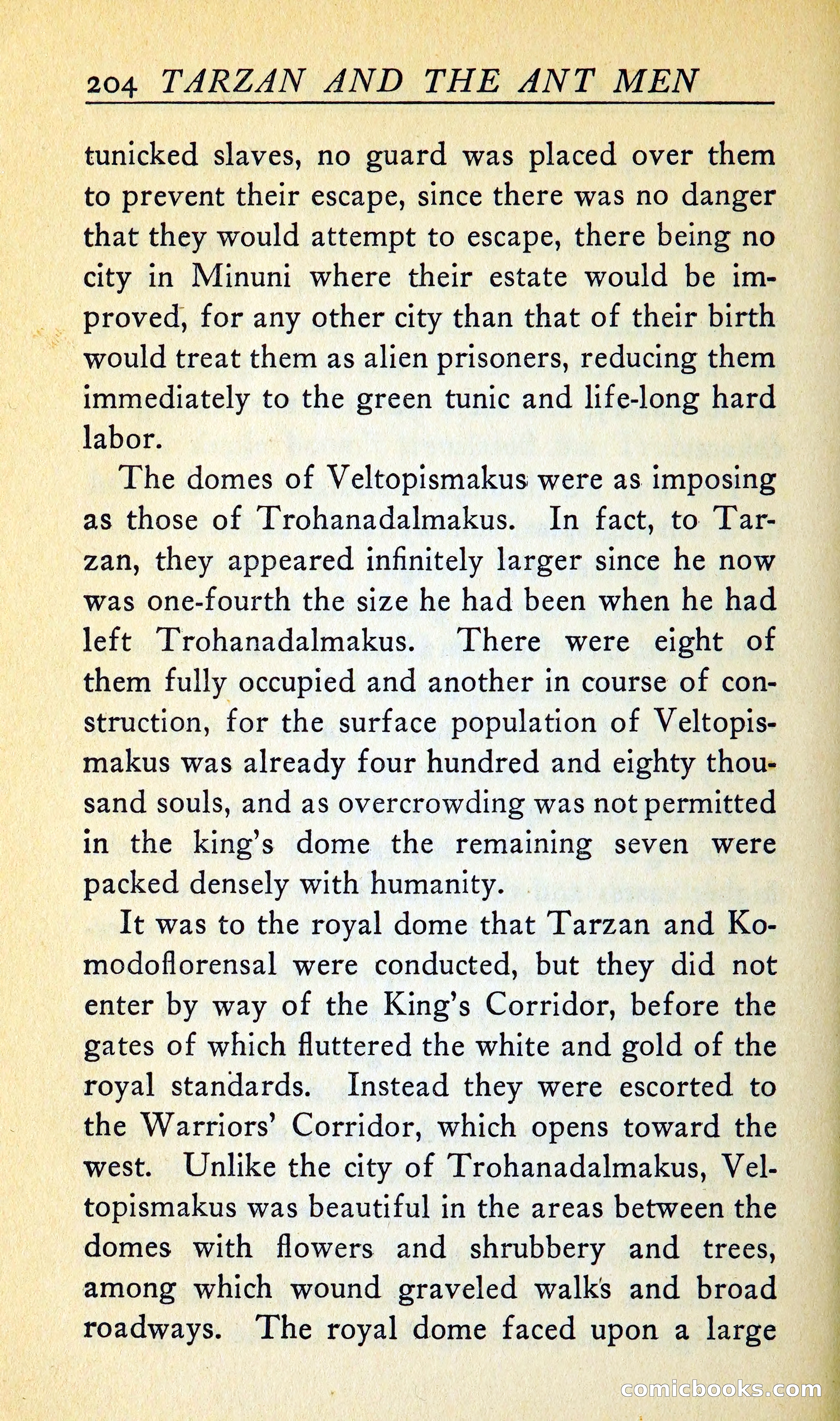Tarzan and the Ant Men — page 217 of 367