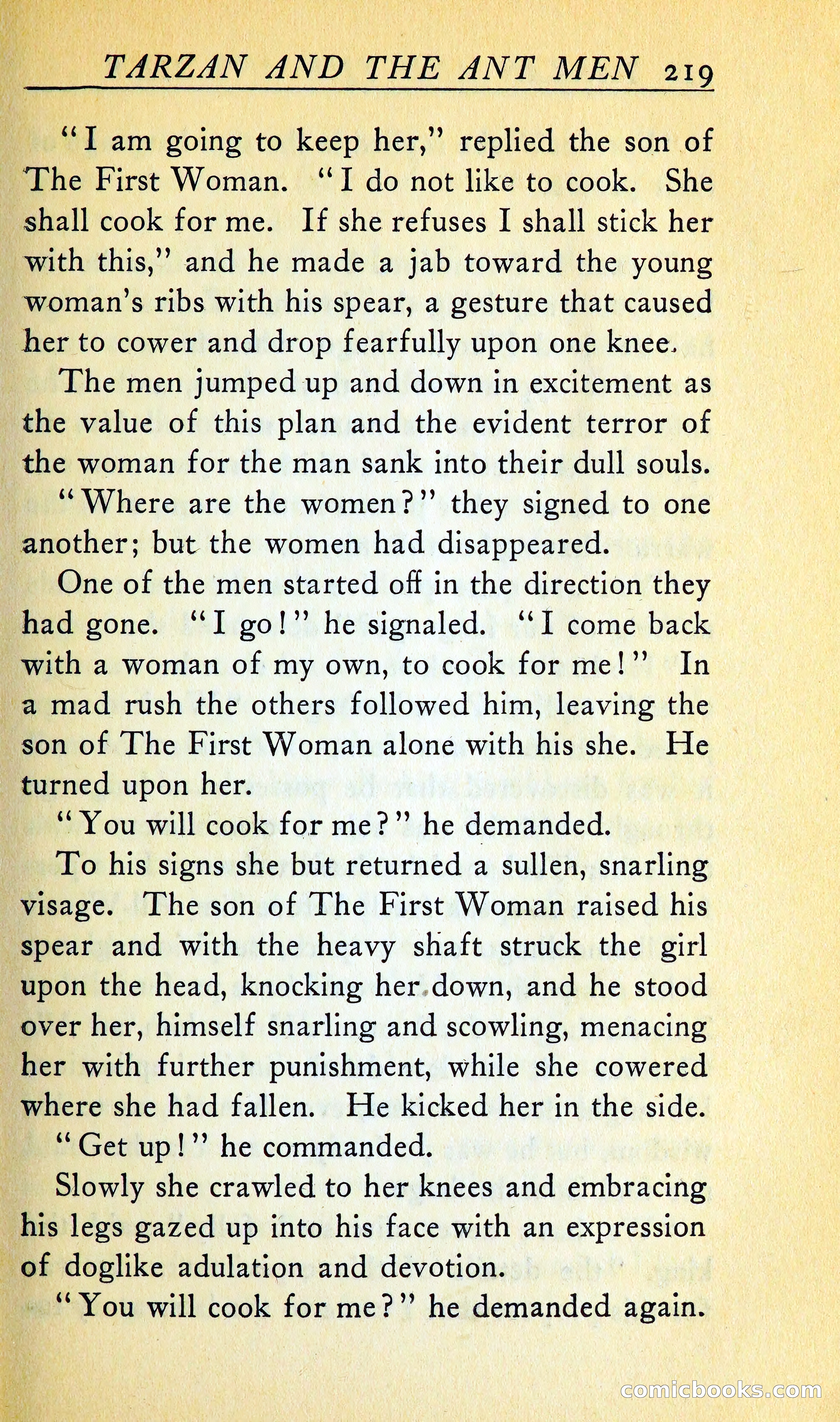 Tarzan and the Ant Men — page 232 of 367