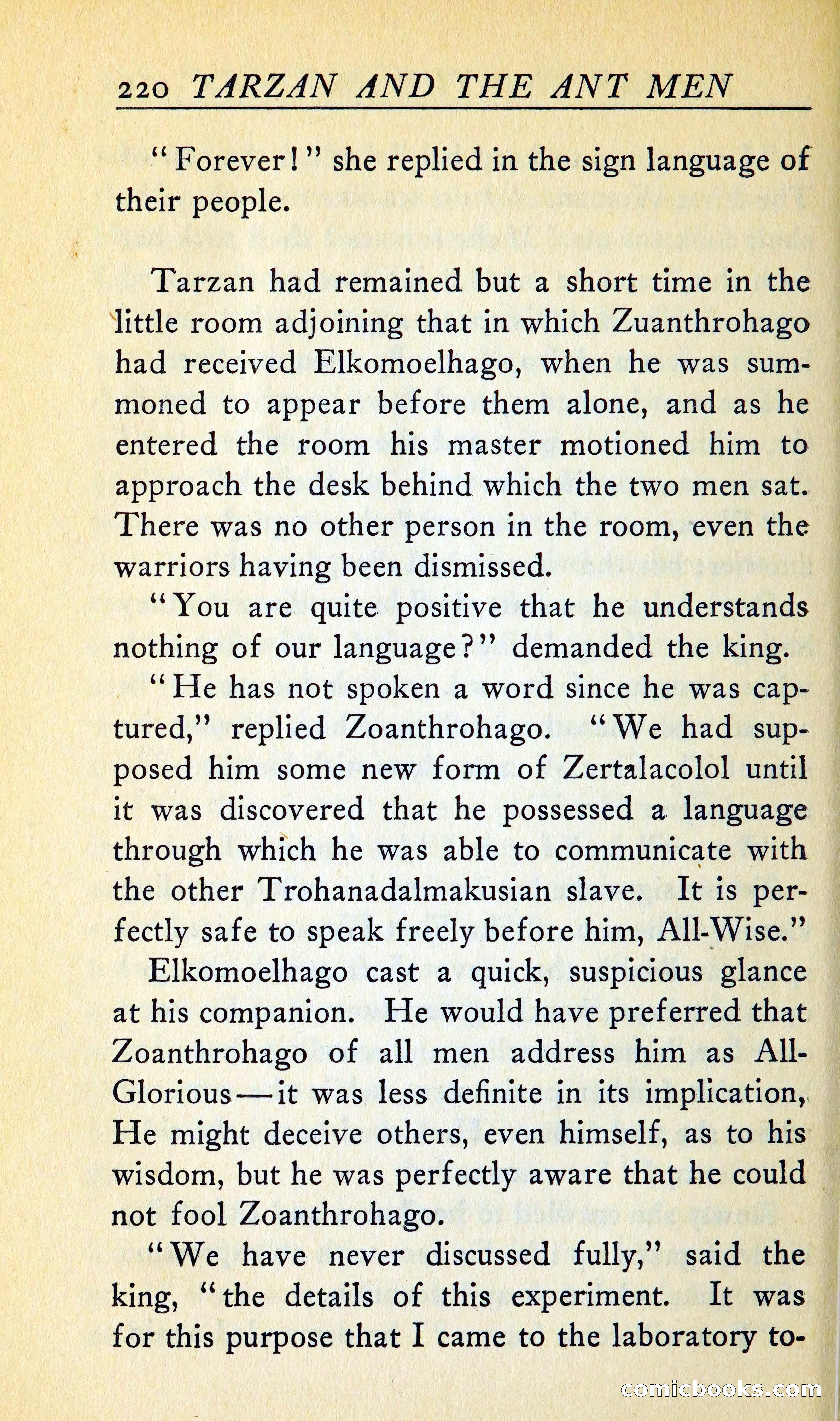 Tarzan and the Ant Men — page 233 of 367