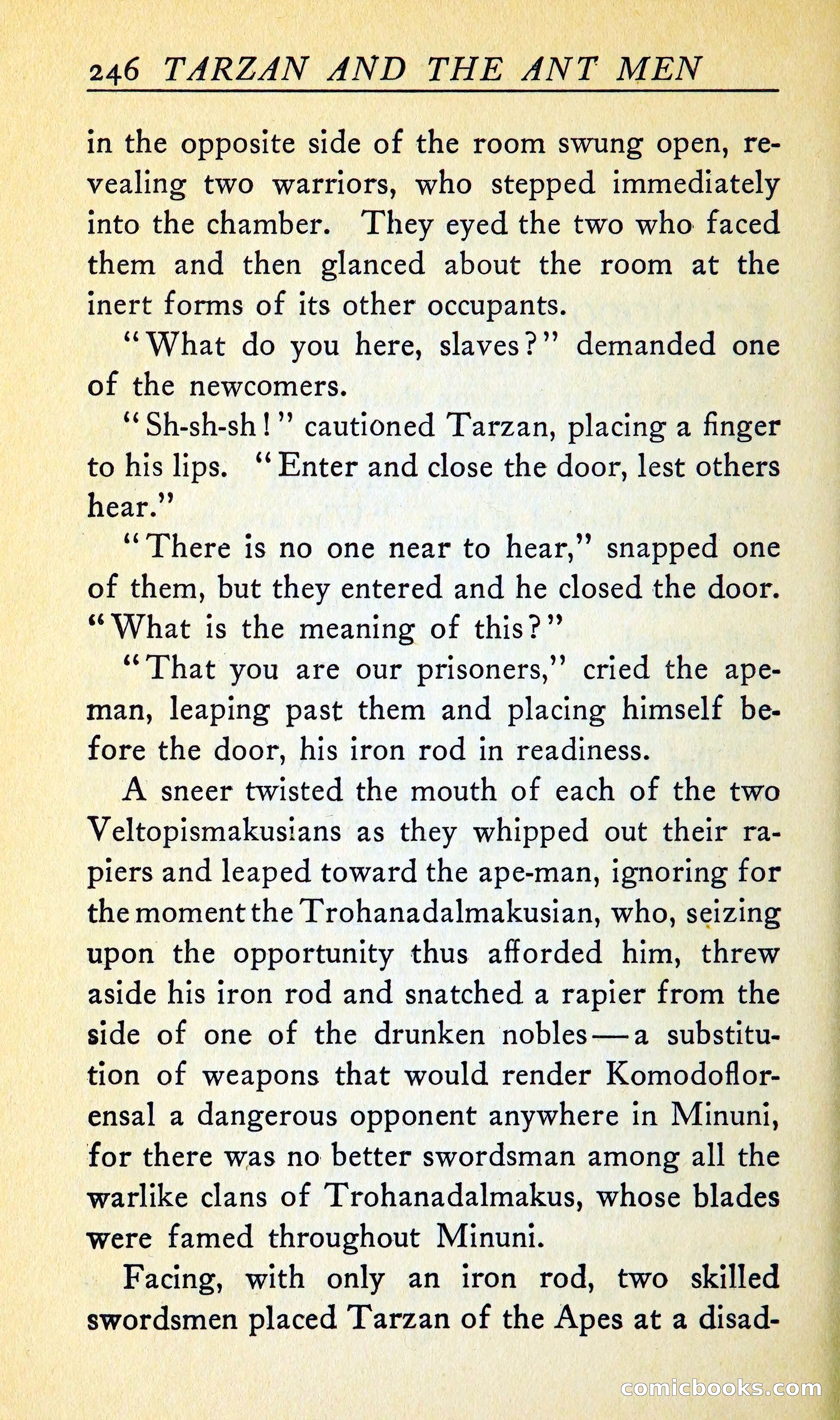 Tarzan and the Ant Men — page 259 of 367