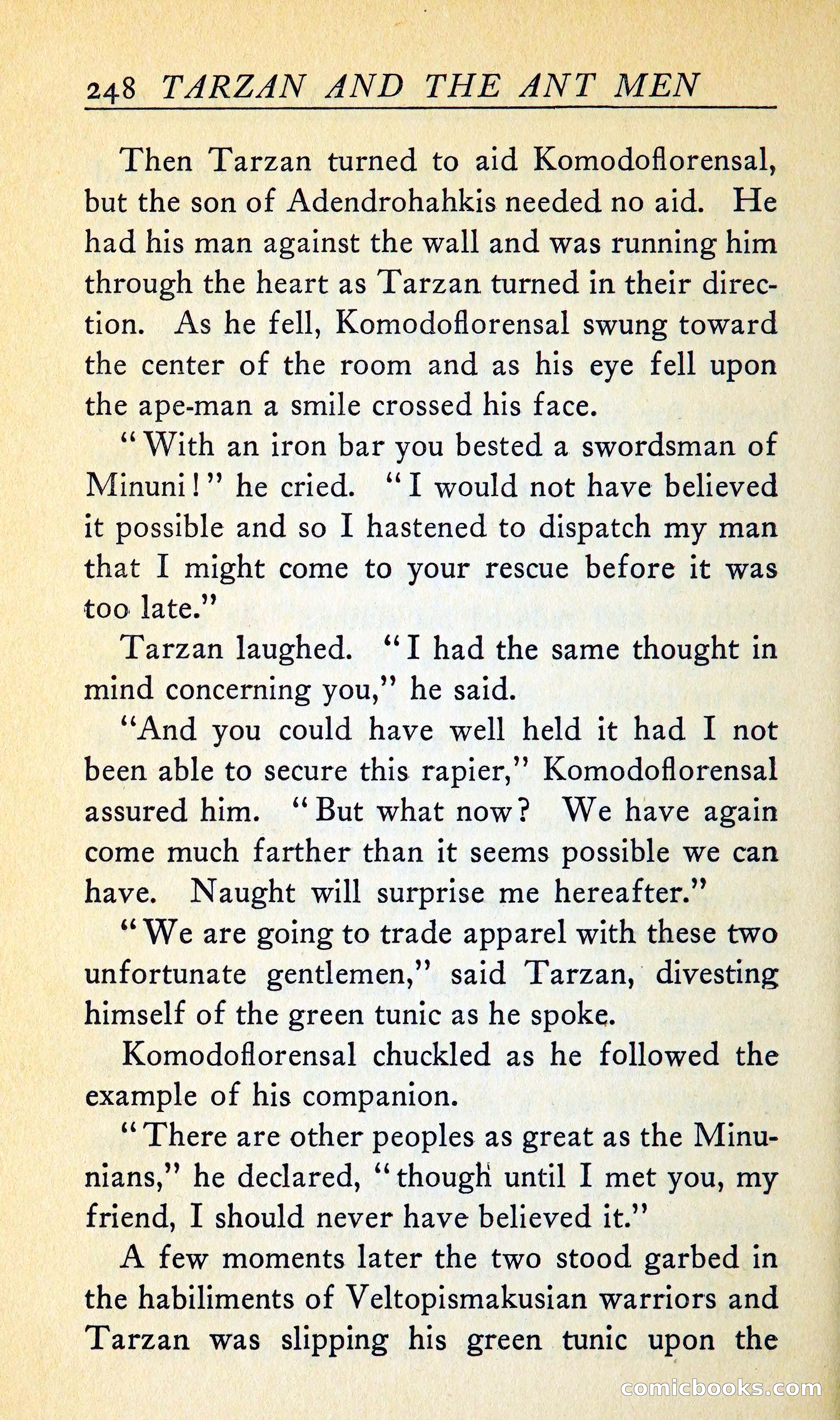 Tarzan and the Ant Men — page 261 of 367