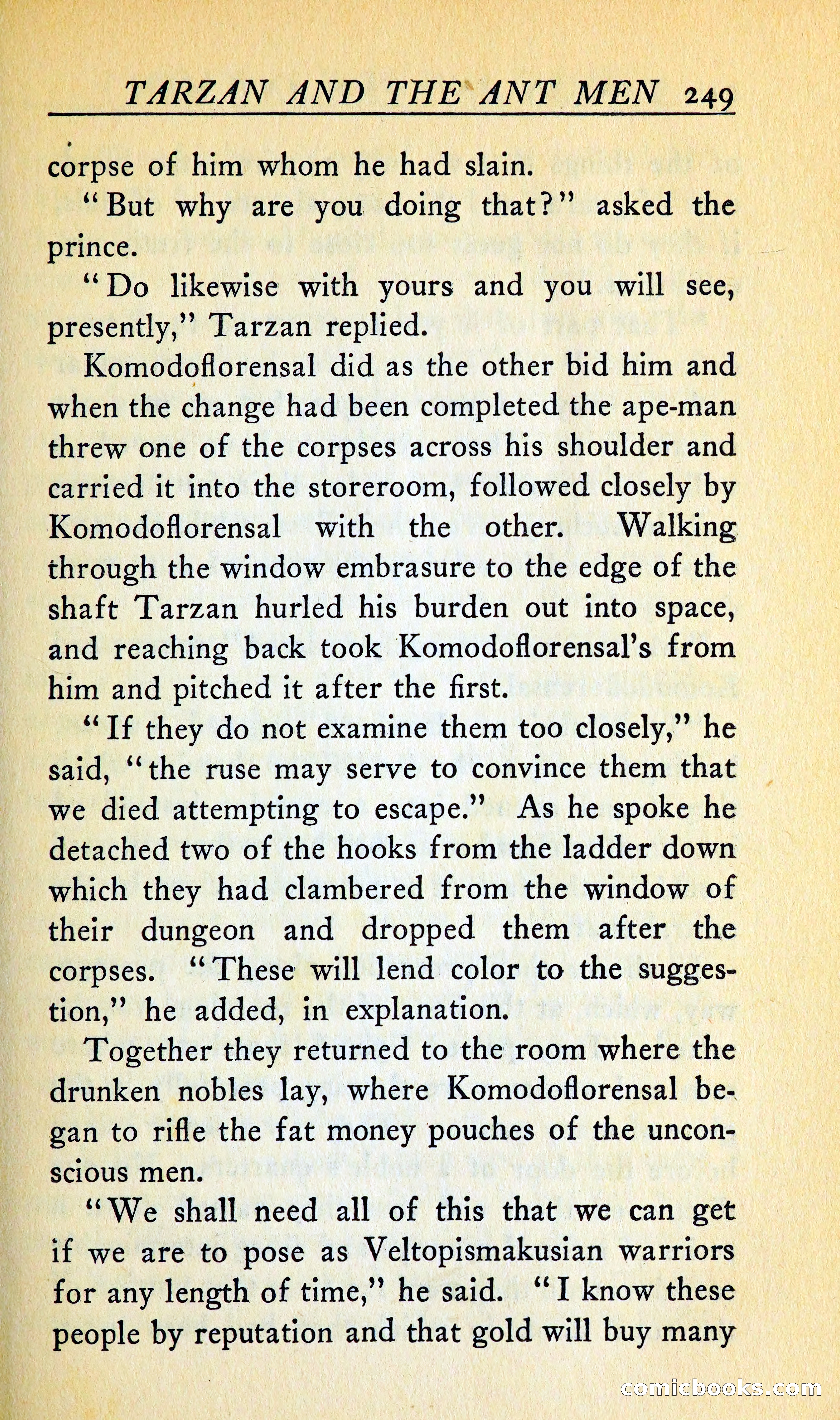Tarzan and the Ant Men — page 262 of 367