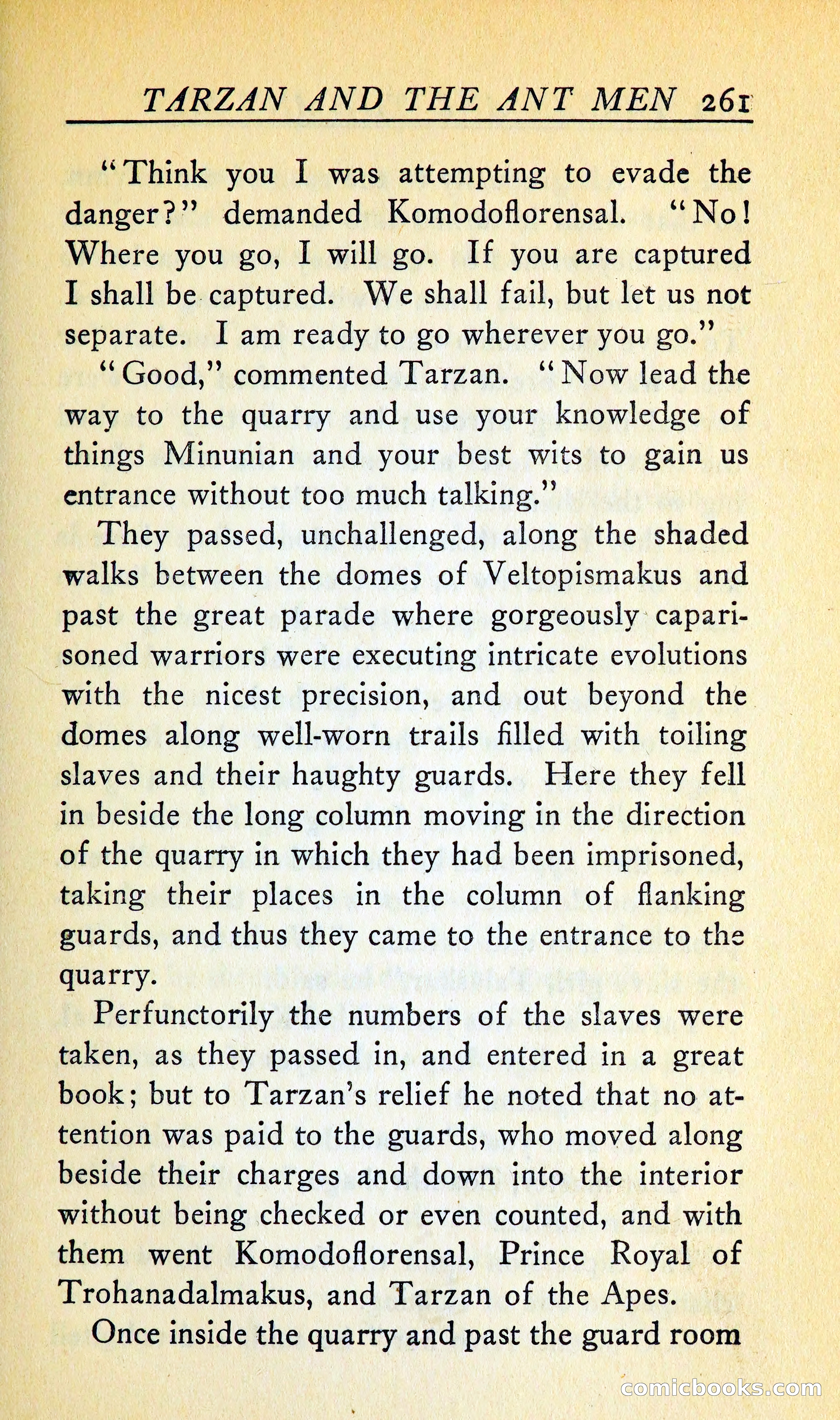Tarzan and the Ant Men — page 274 of 367