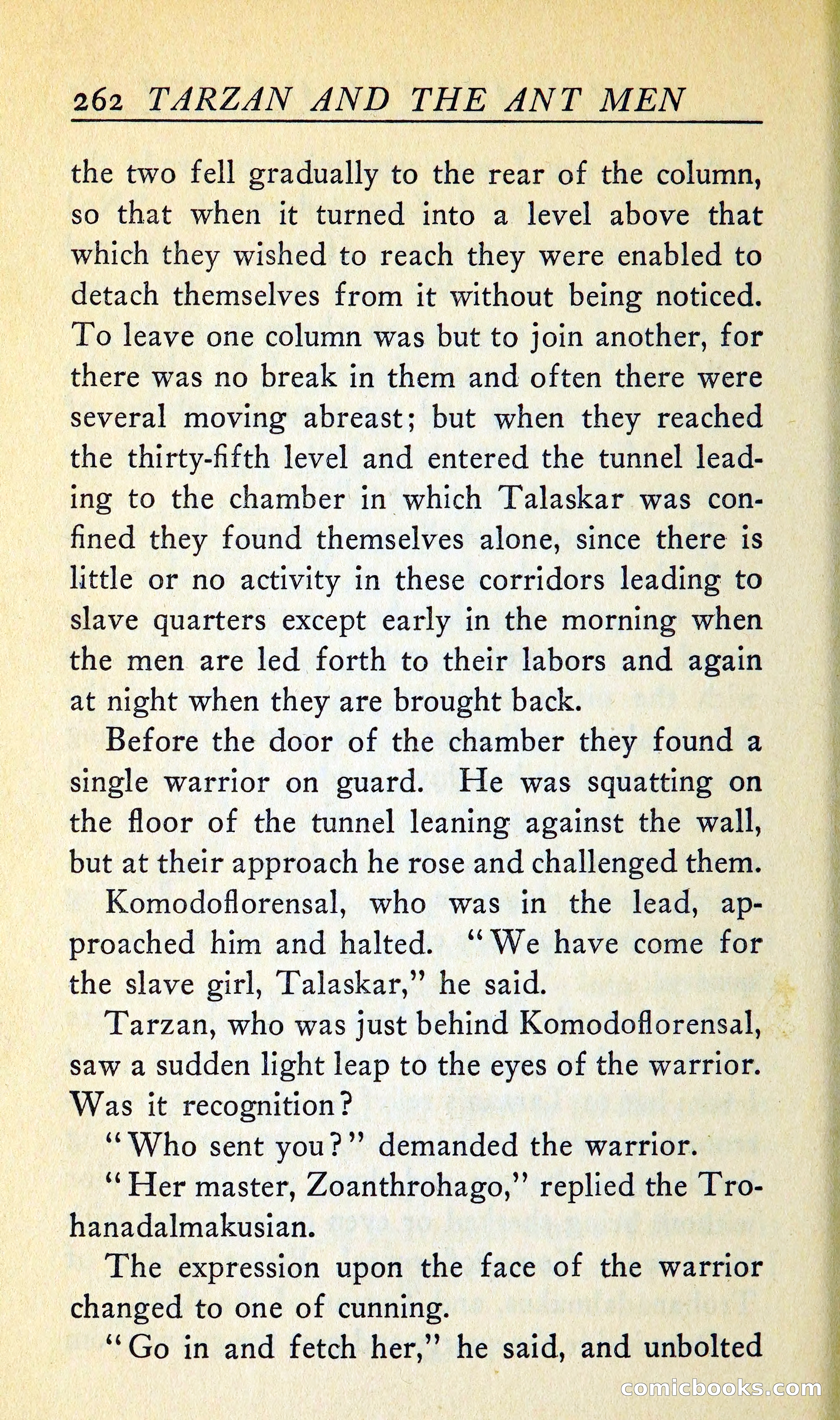 Tarzan and the Ant Men — page 275 of 367