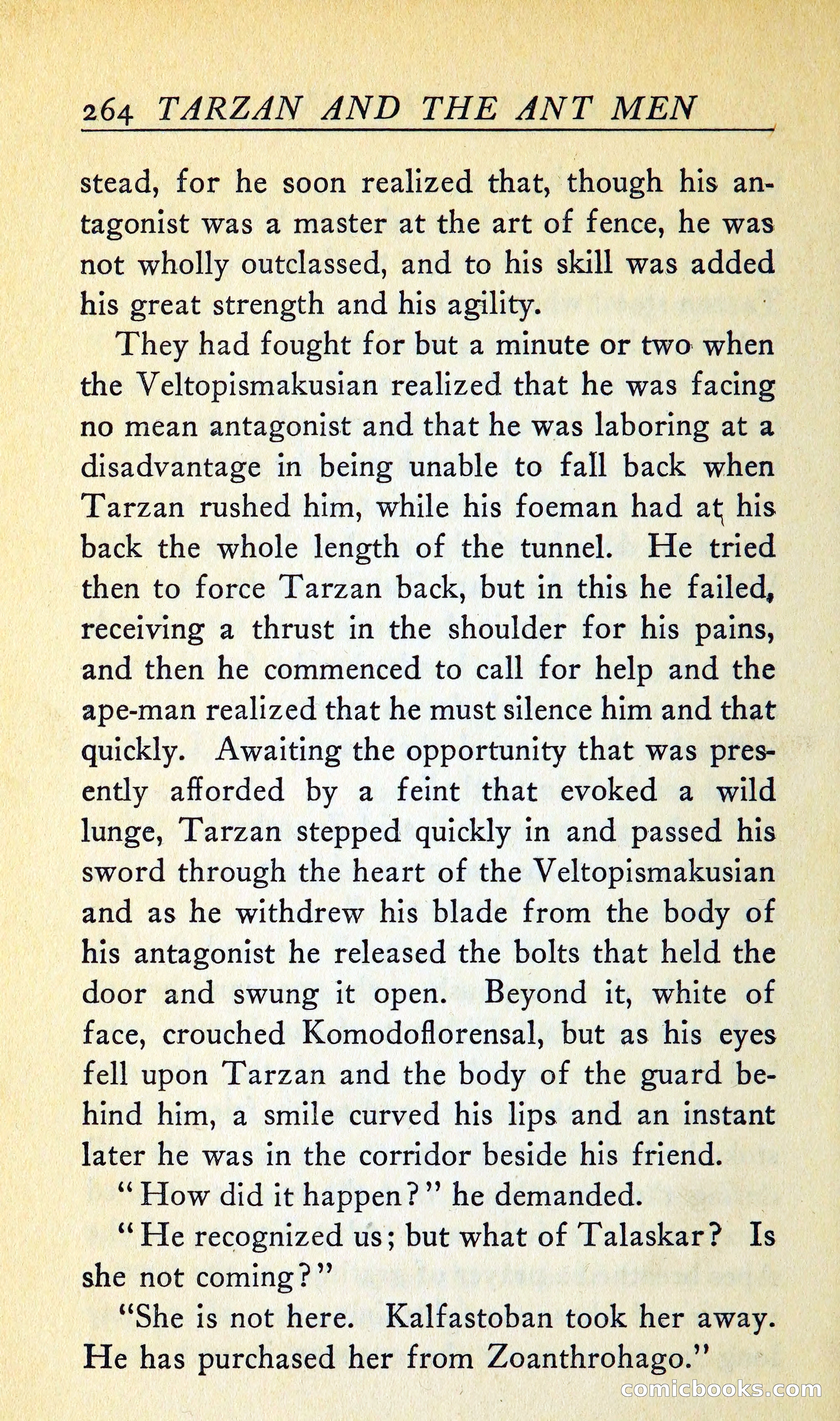 Tarzan and the Ant Men — page 277 of 367
