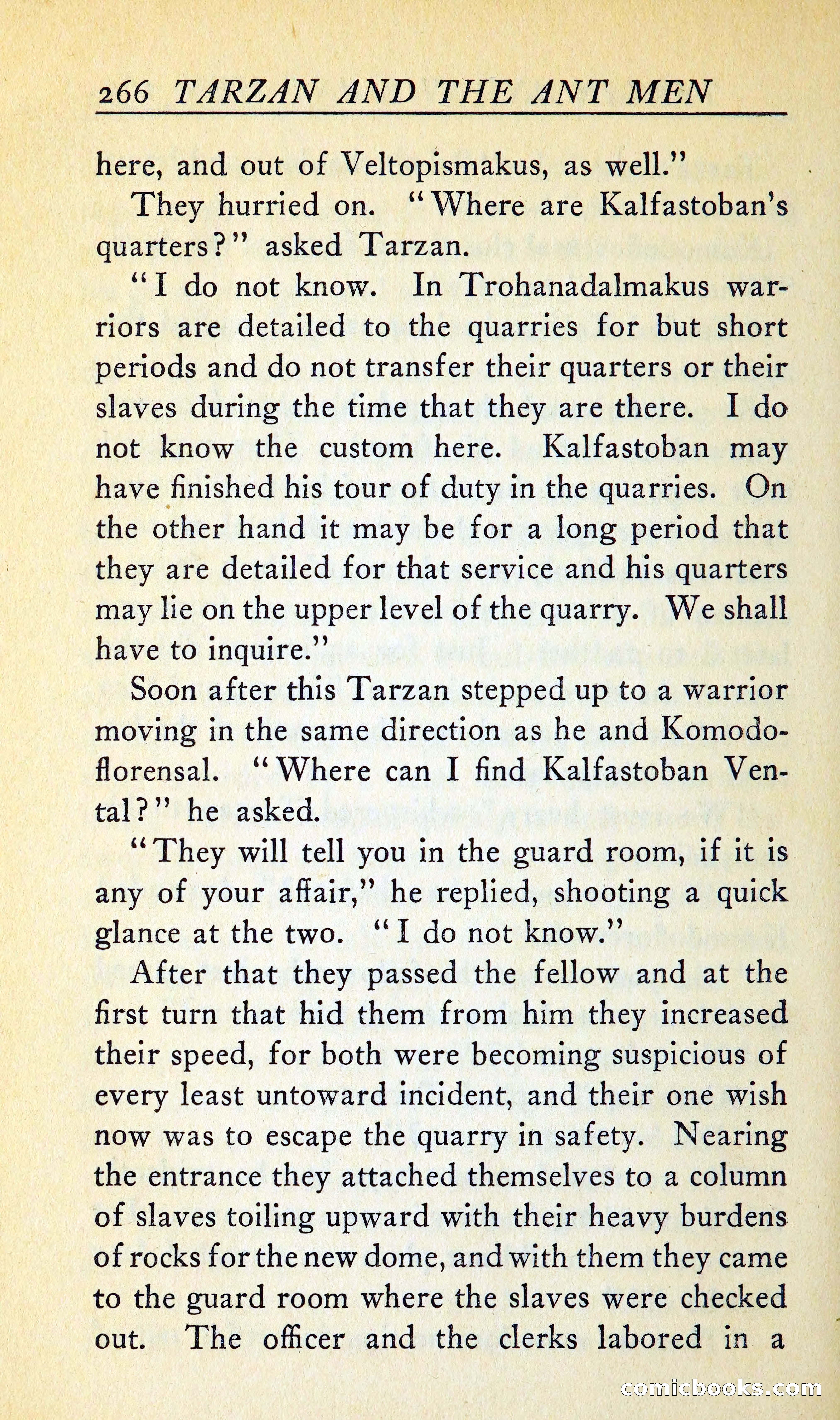 Tarzan and the Ant Men — page 279 of 367