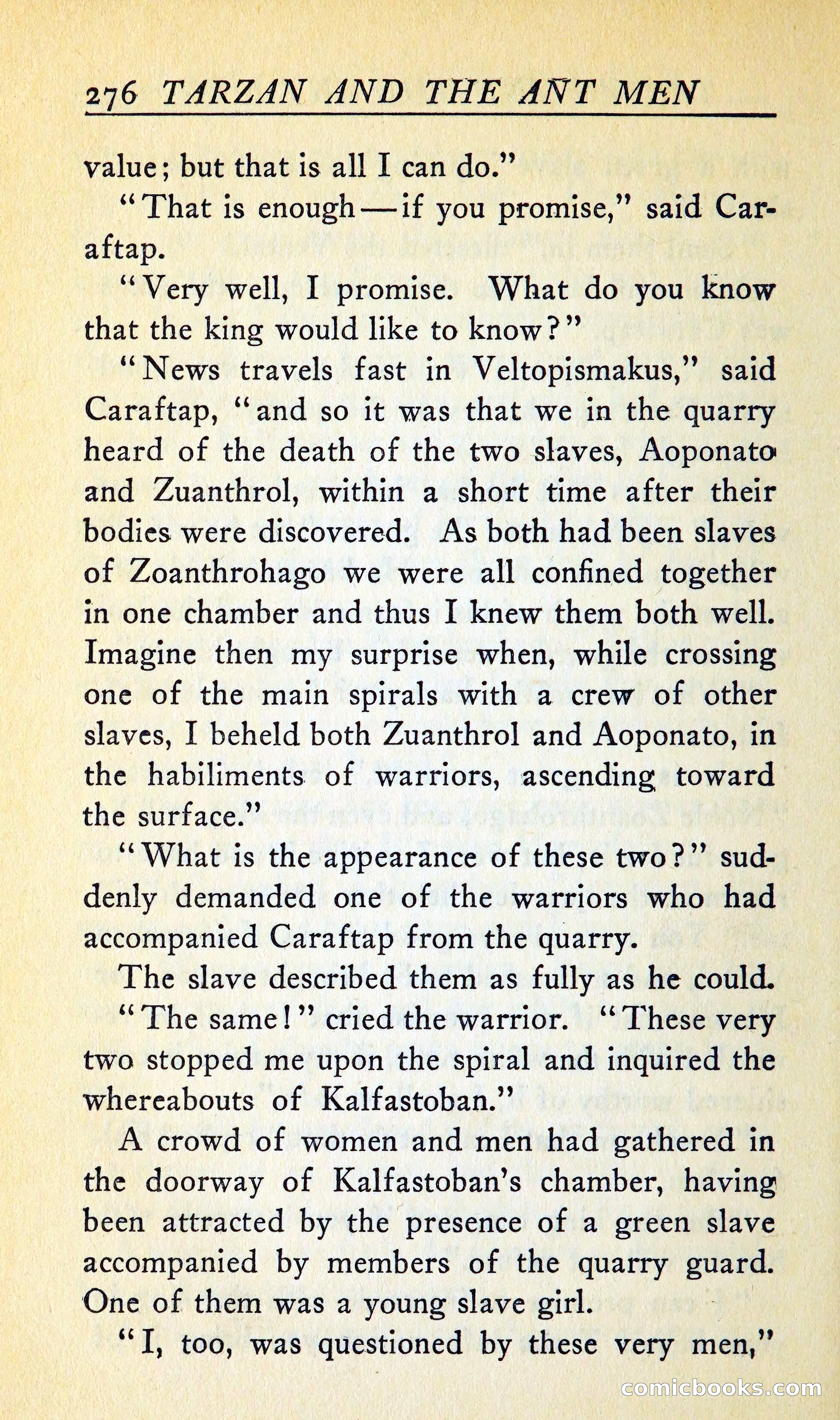 Tarzan and the Ant Men — page 289 of 367