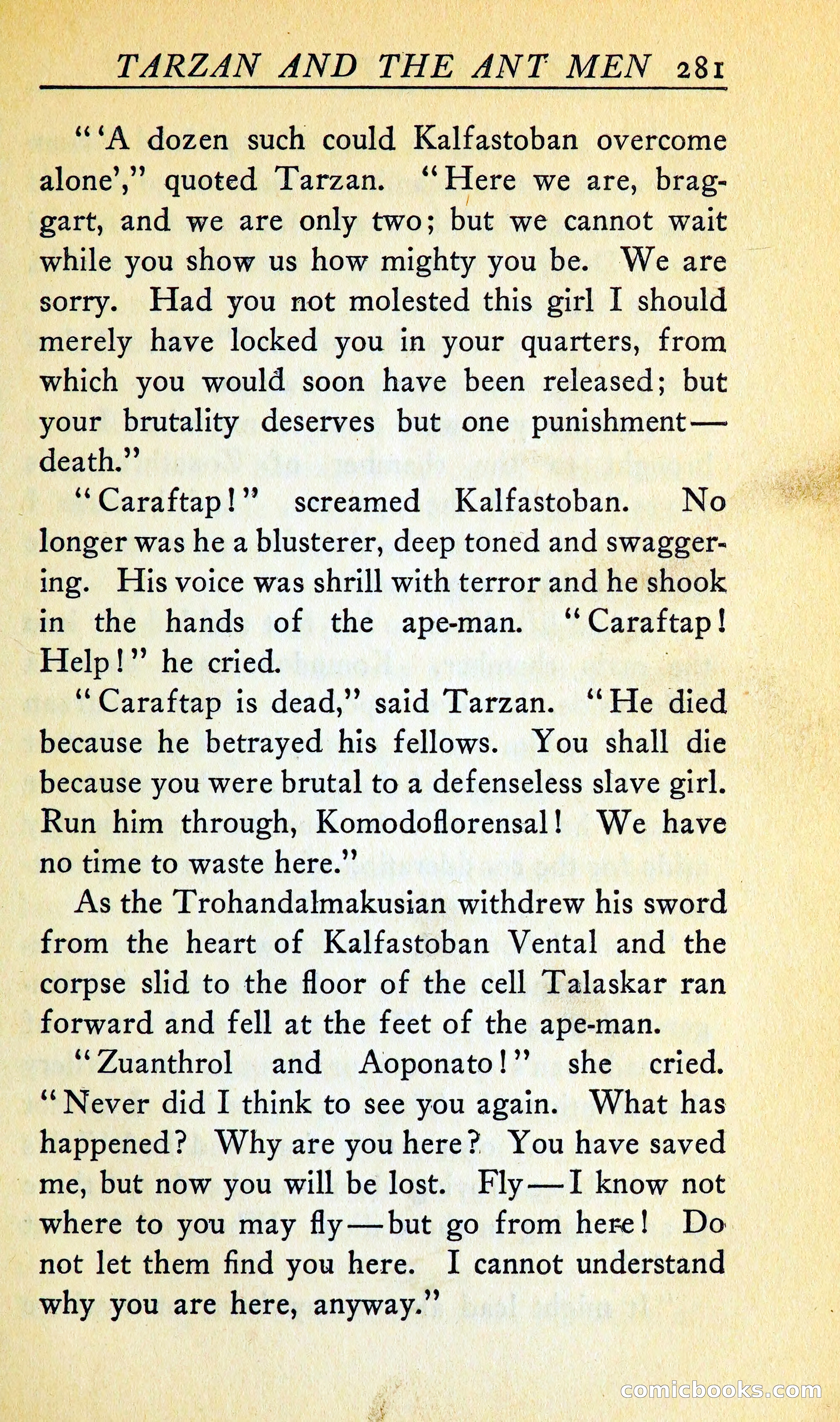 Tarzan and the Ant Men — page 294 of 367