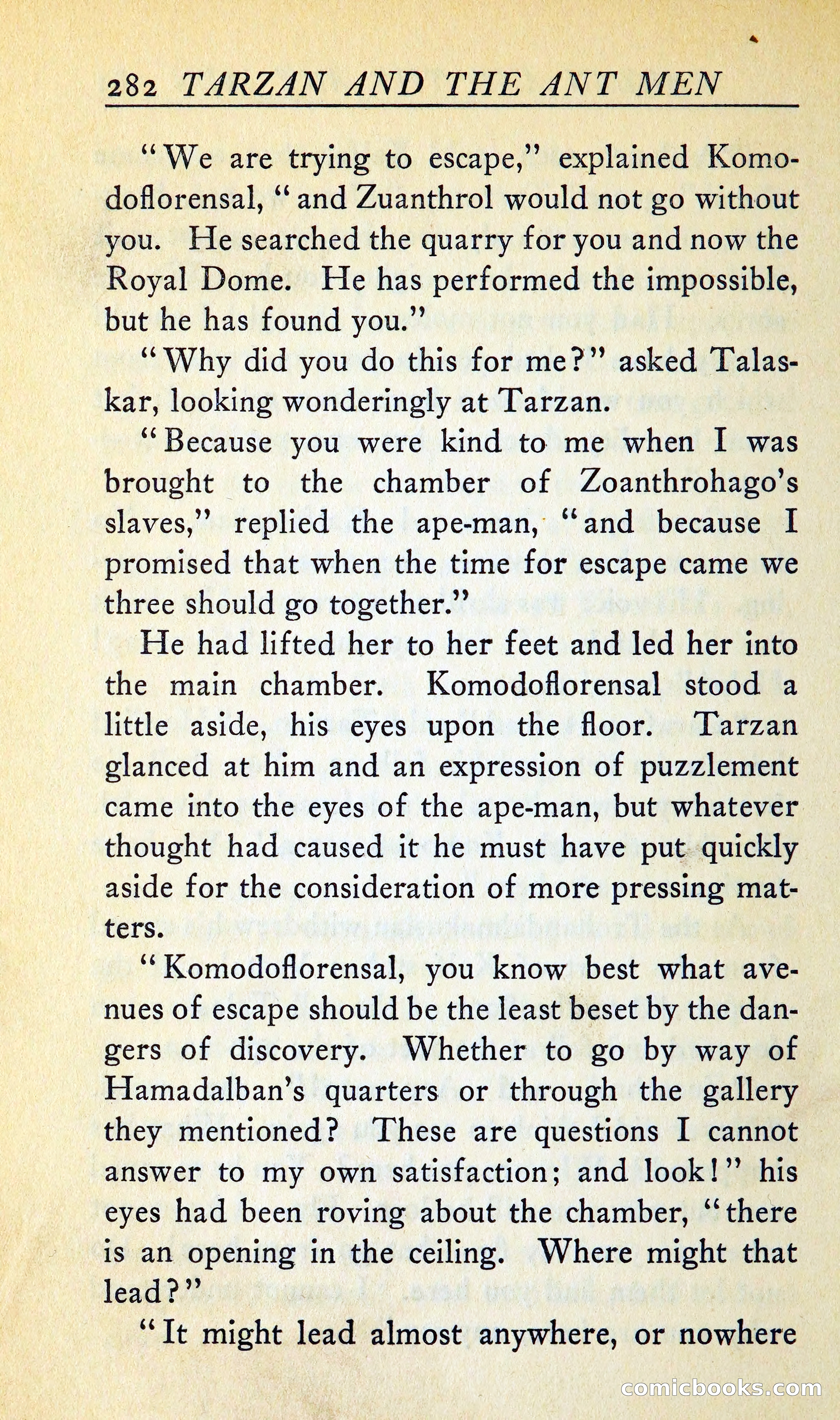Tarzan and the Ant Men — page 295 of 367