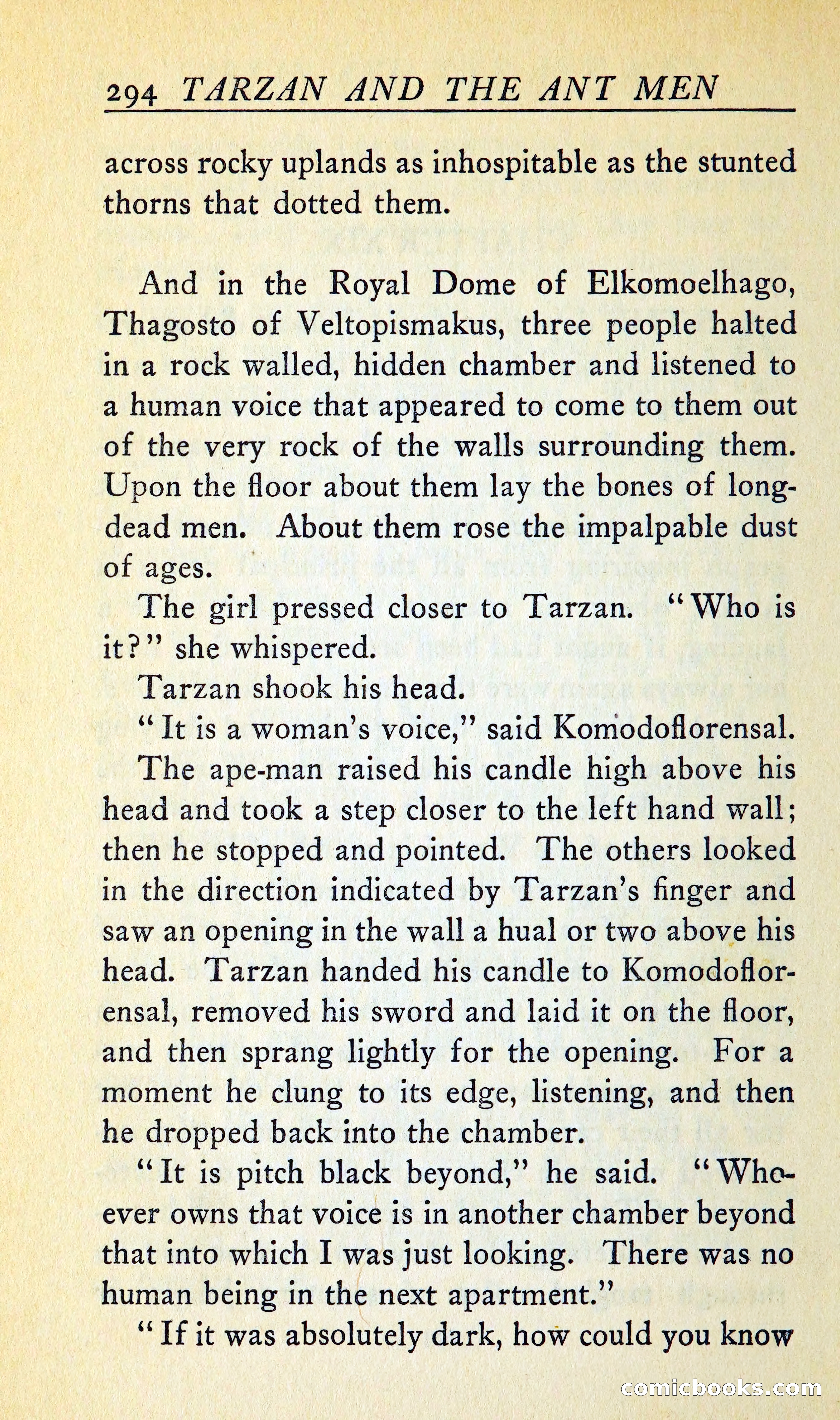 Tarzan and the Ant Men — page 307 of 367