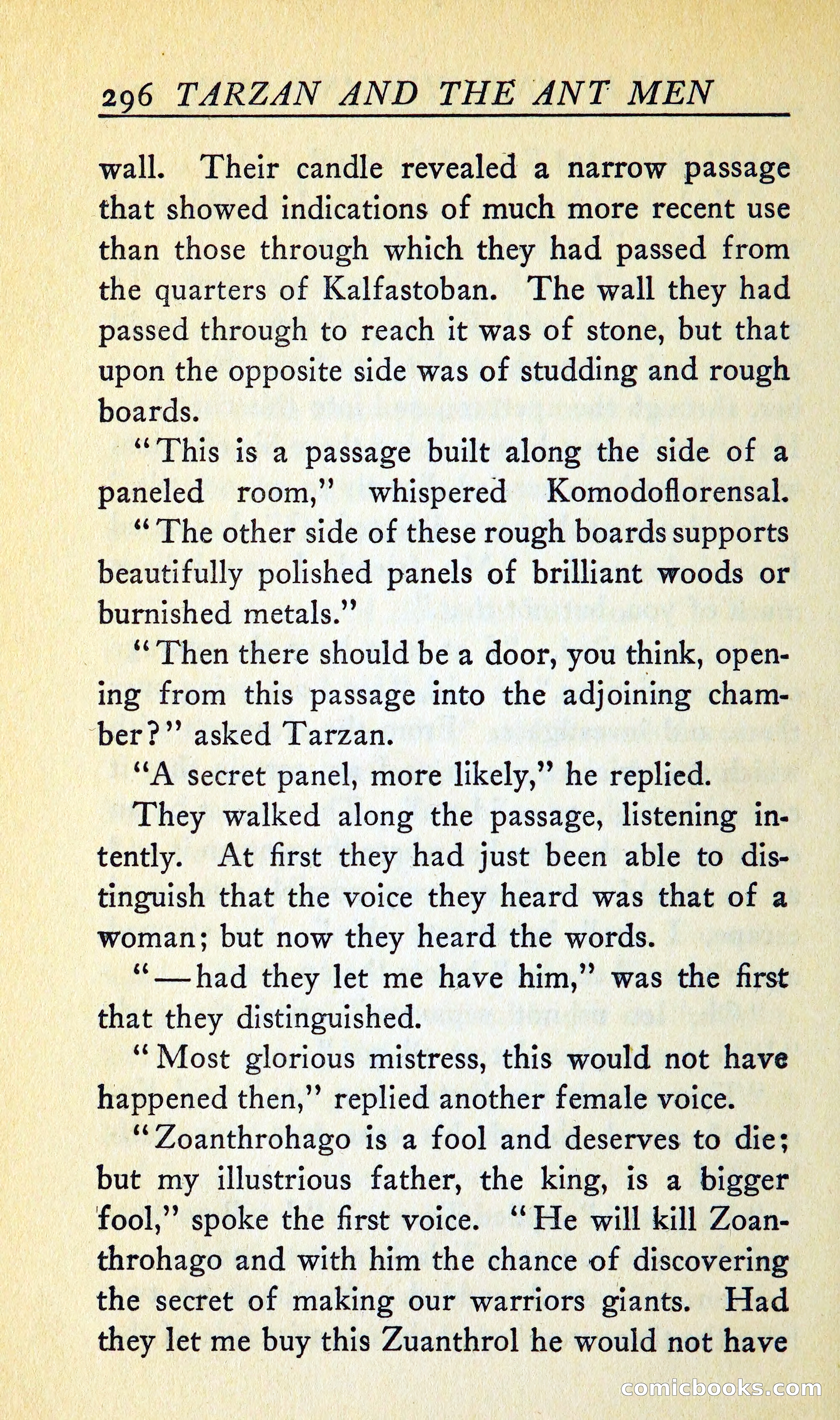 Tarzan and the Ant Men — page 309 of 367
