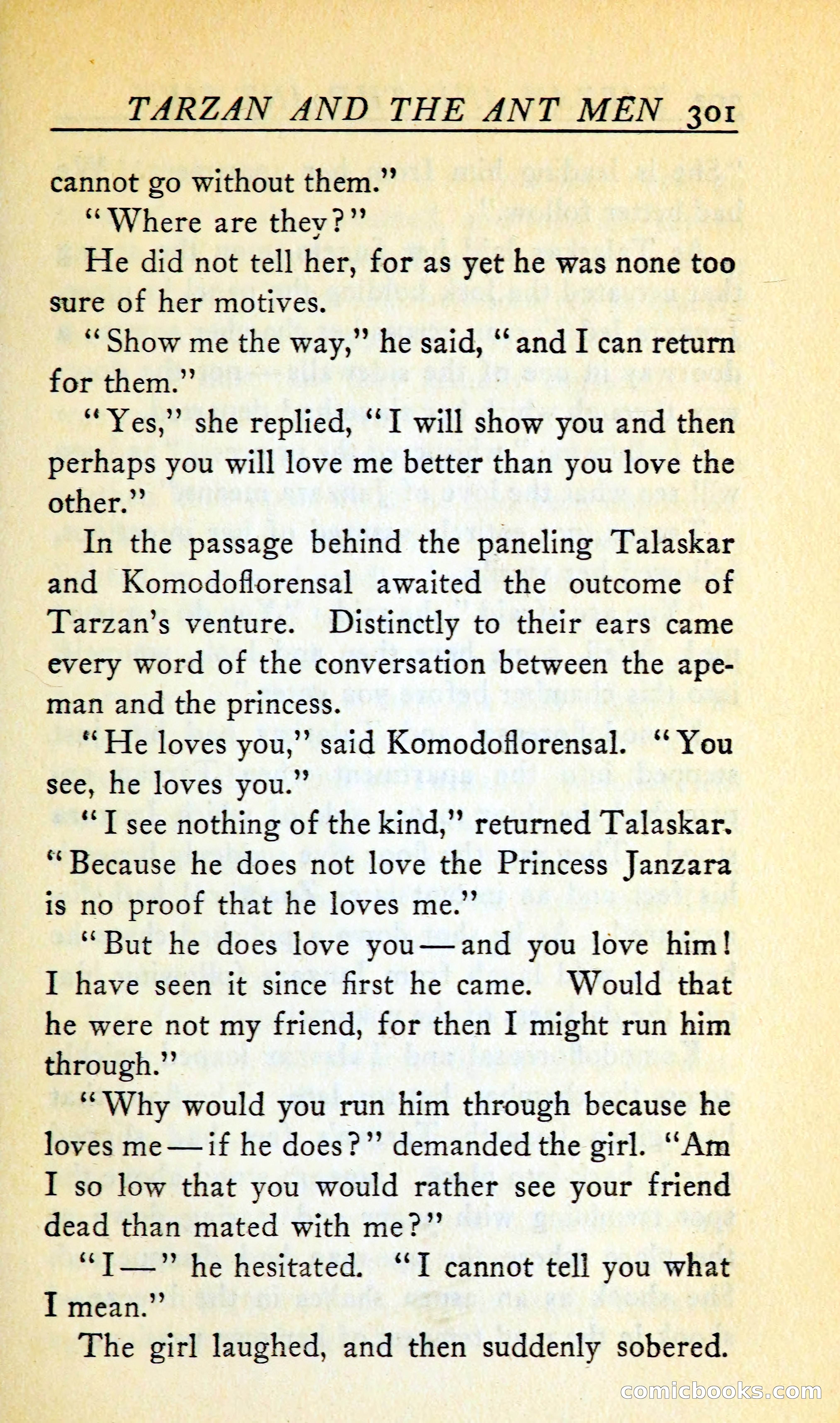 Tarzan and the Ant Men — page 314 of 367