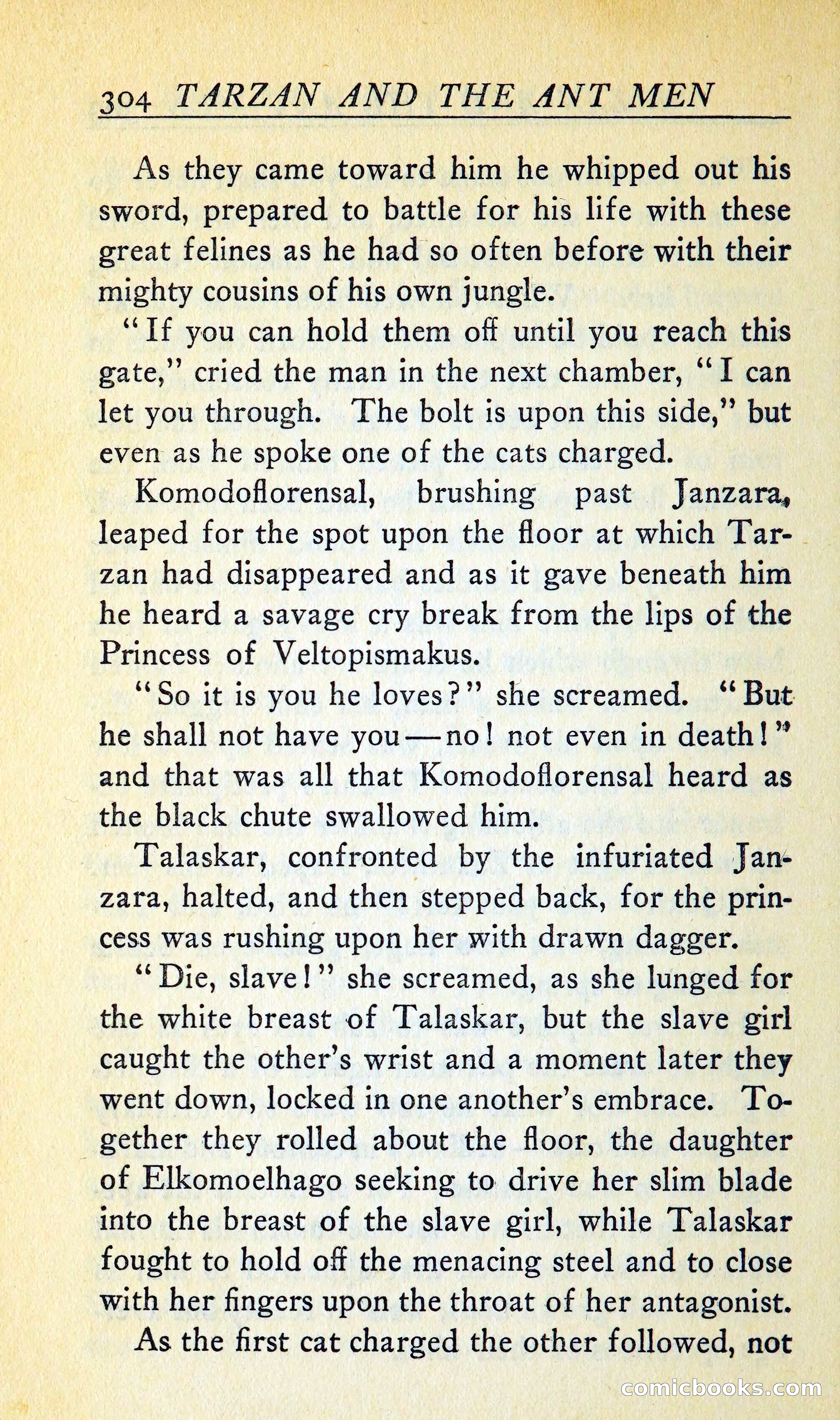 Tarzan and the Ant Men — page 317 of 367