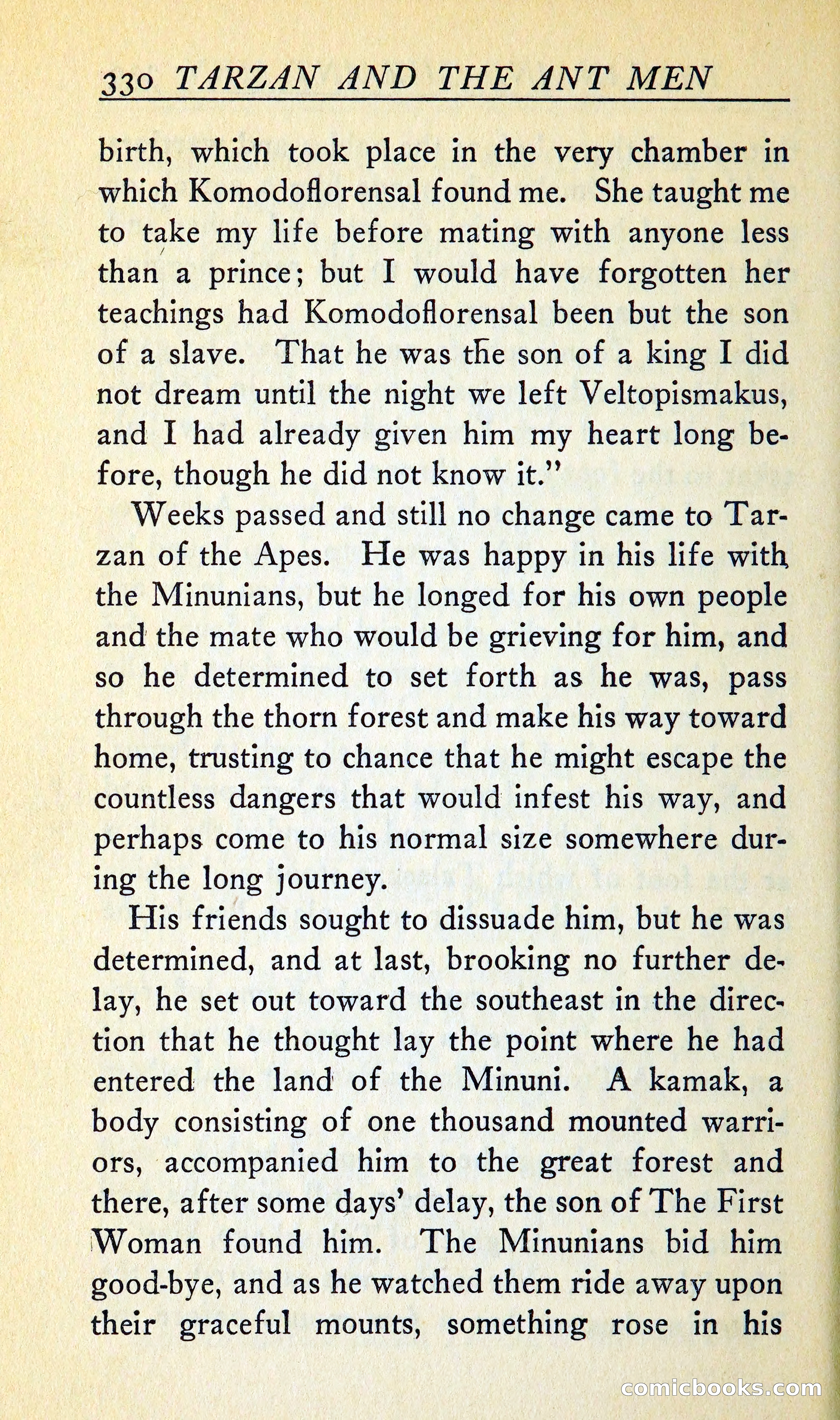 Tarzan and the Ant Men — page 343 of 367