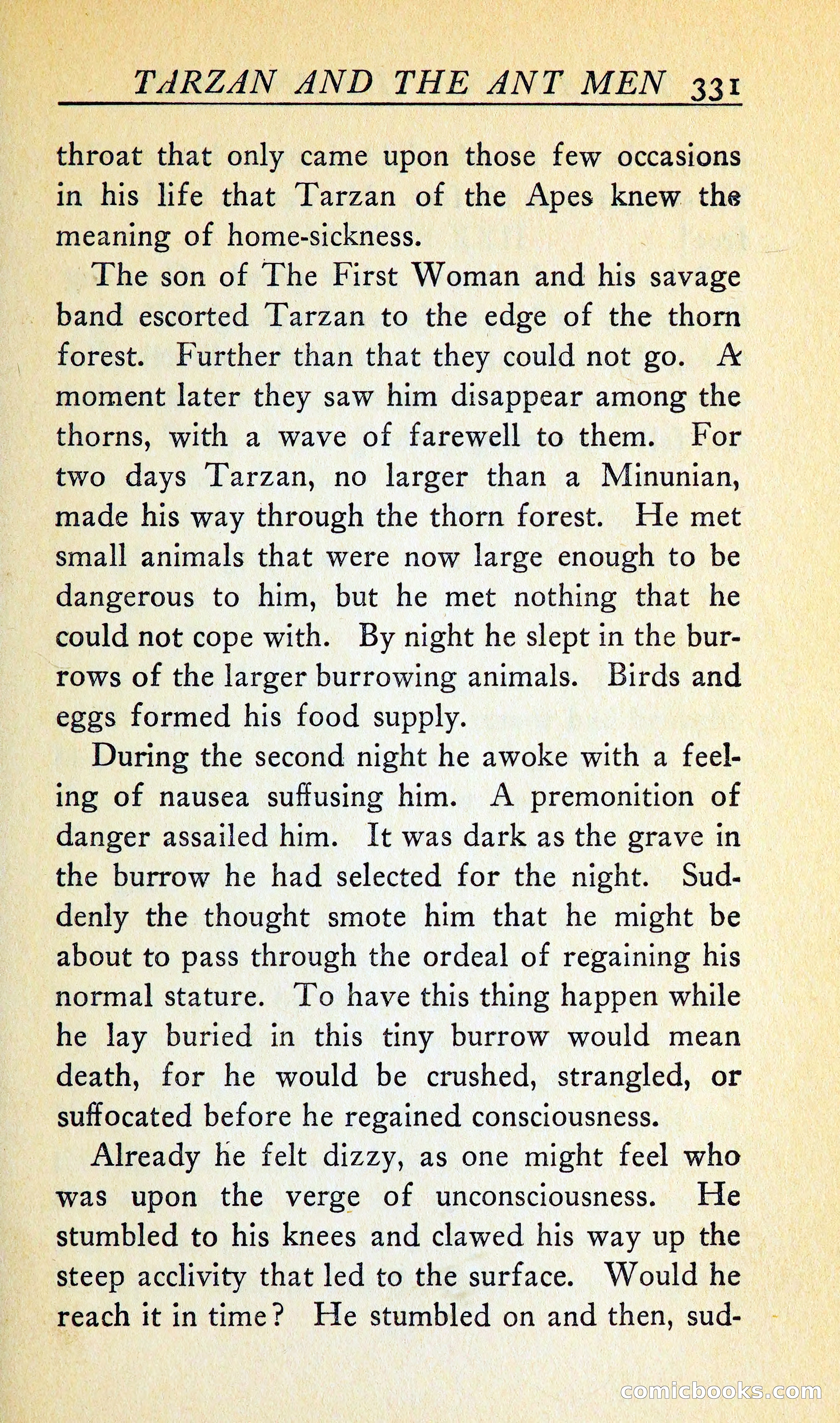 Tarzan and the Ant Men — page 344 of 367