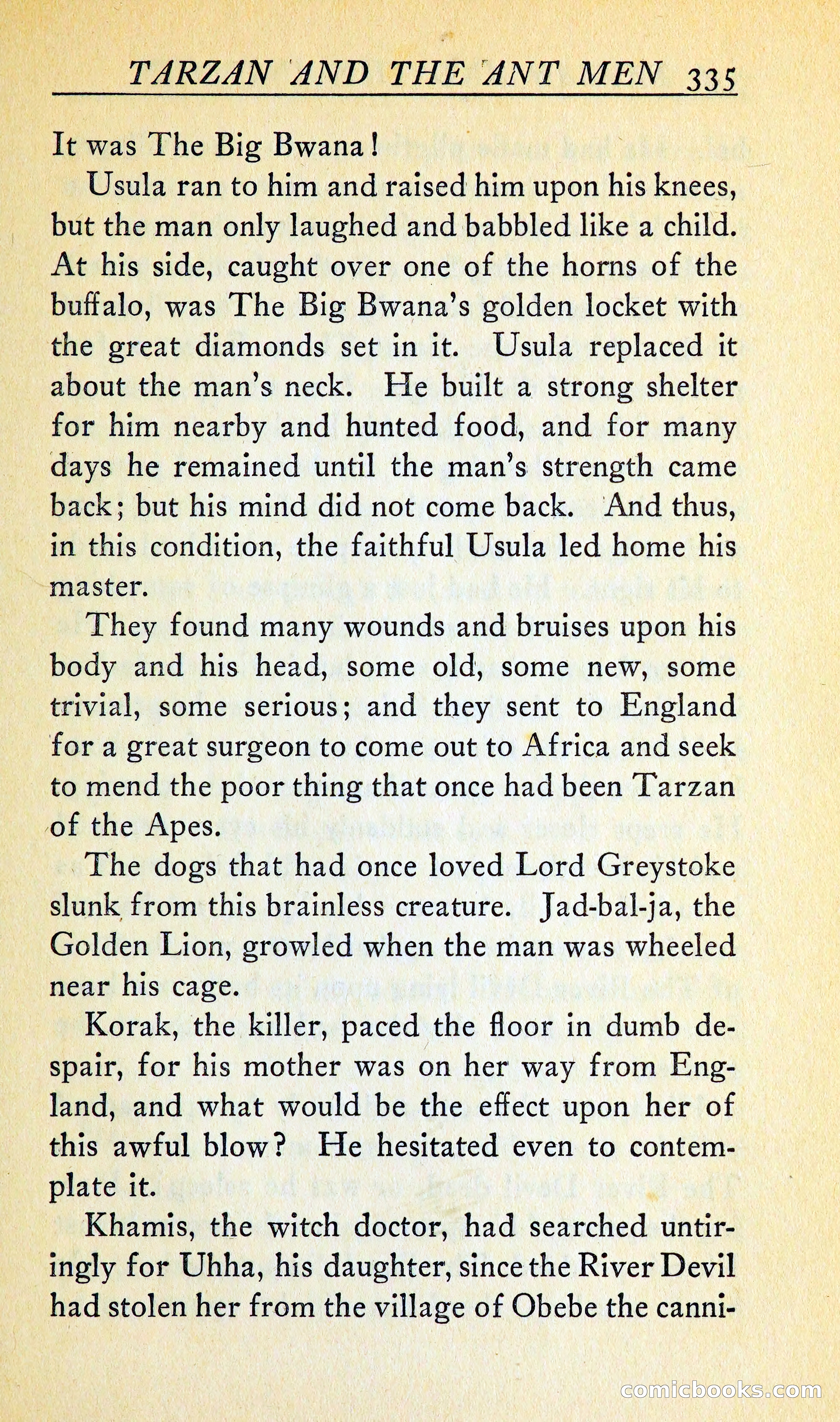 Tarzan and the Ant Men — page 348 of 367