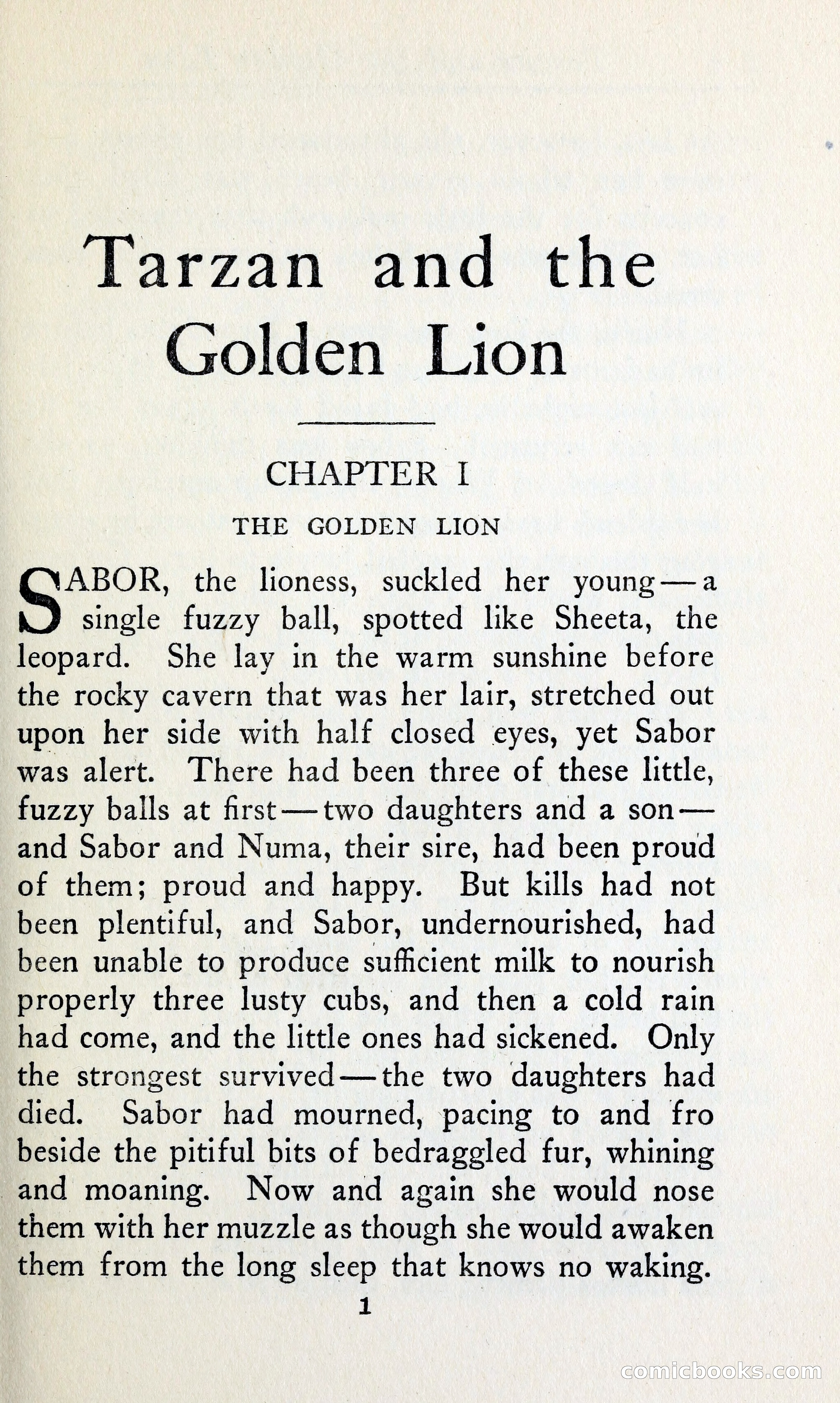 Tarzan and the Golden Lion — page 16 of 369