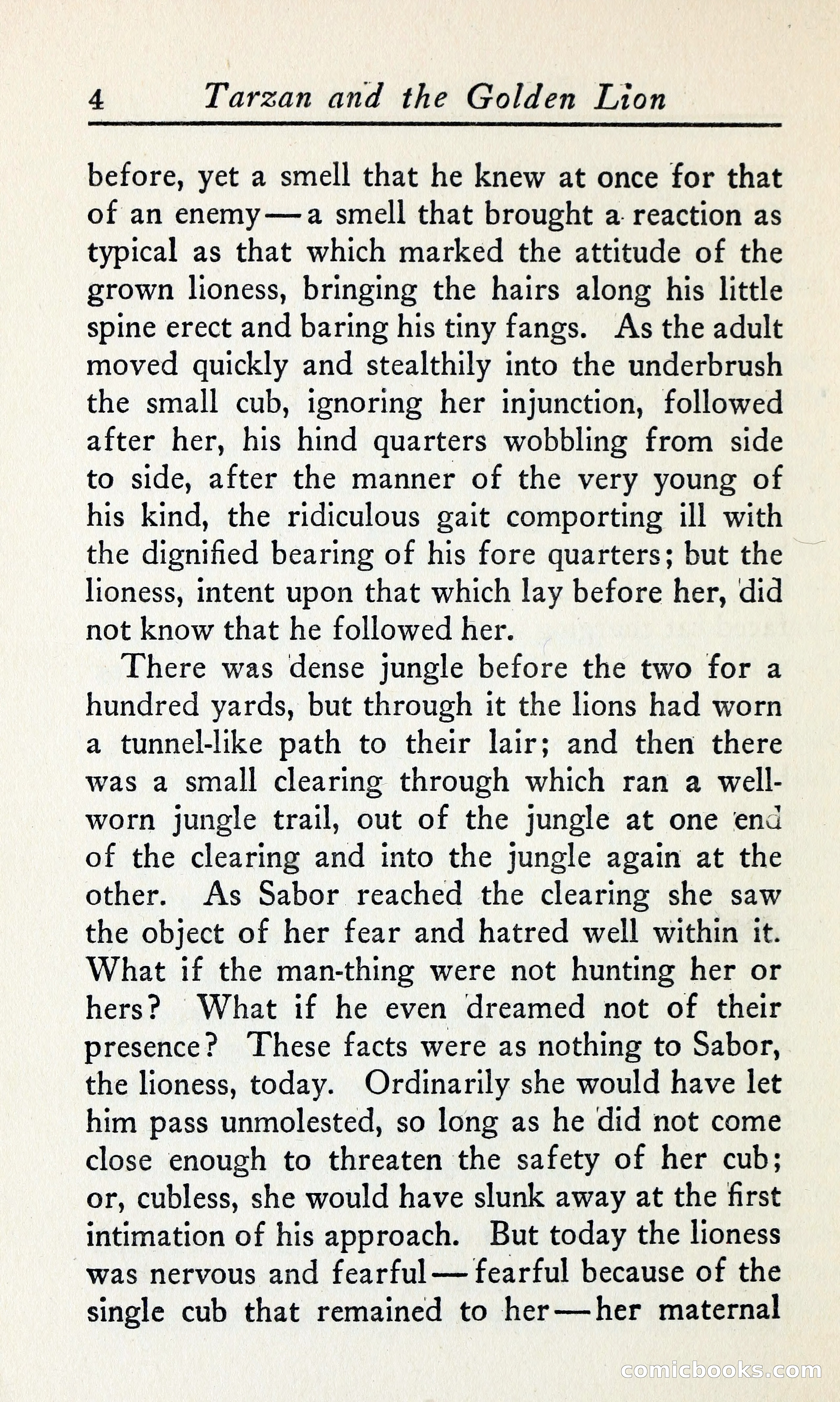 Tarzan and the Golden Lion — page 19 of 369