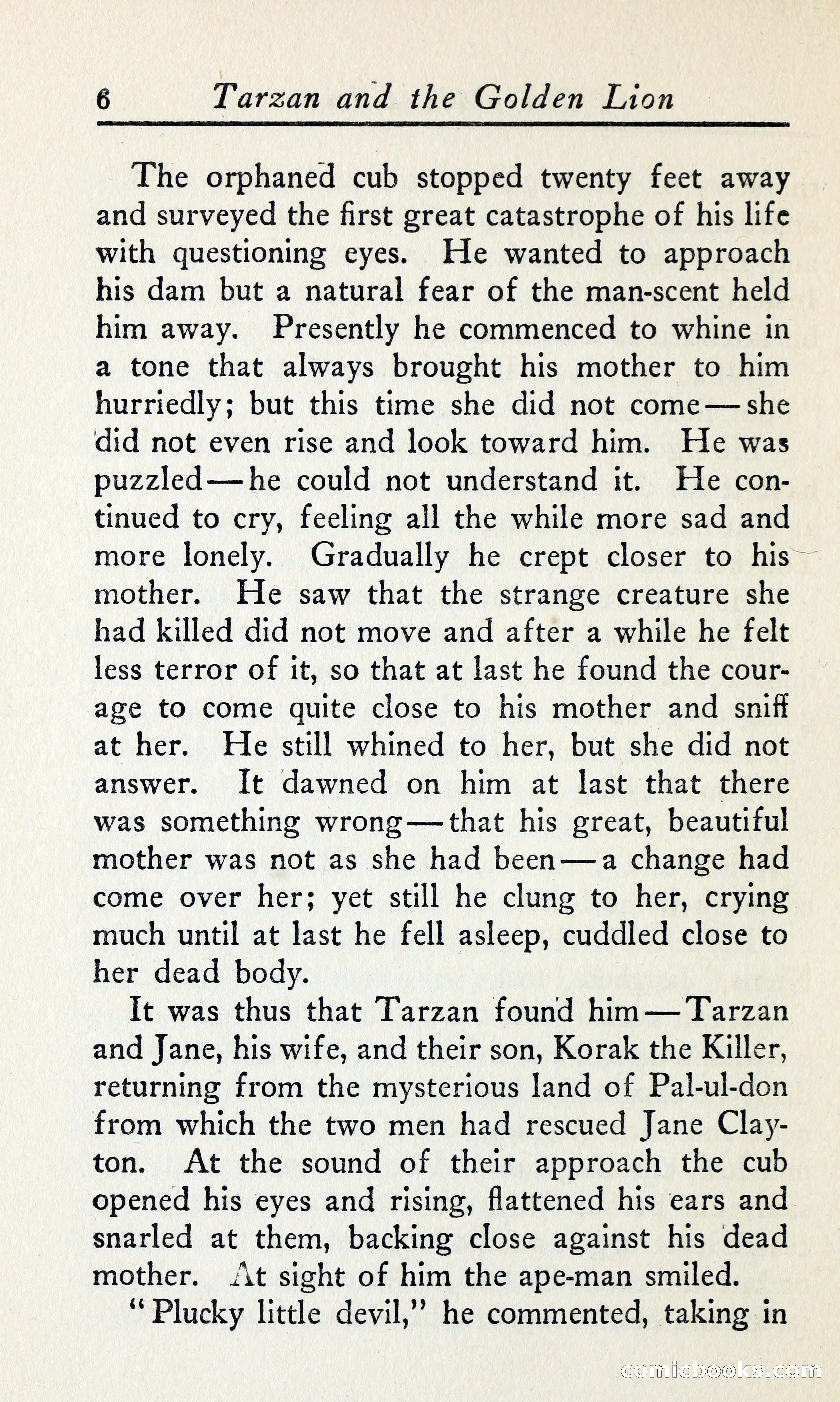 Tarzan and the Golden Lion — page 21 of 369