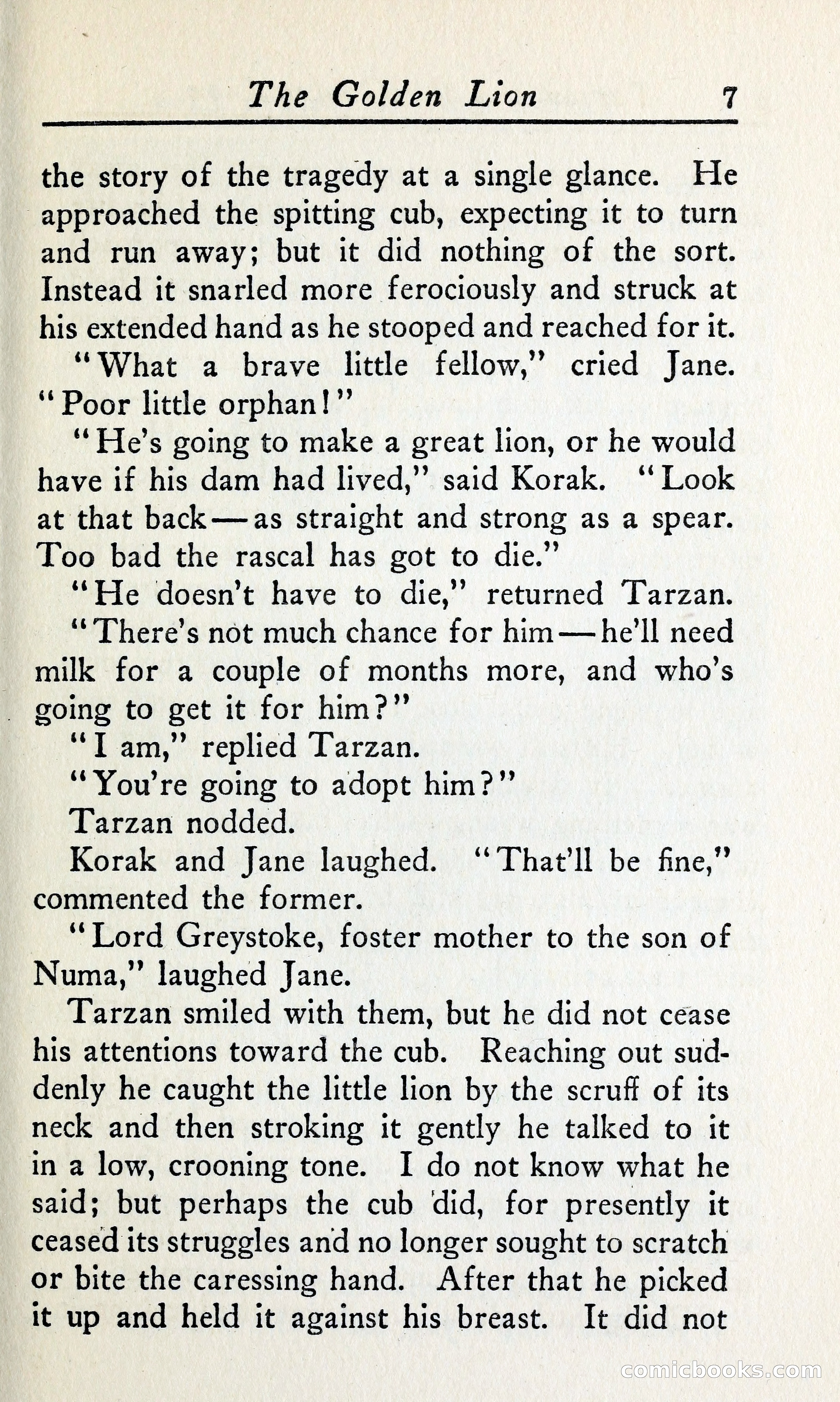 Tarzan and the Golden Lion — page 22 of 369