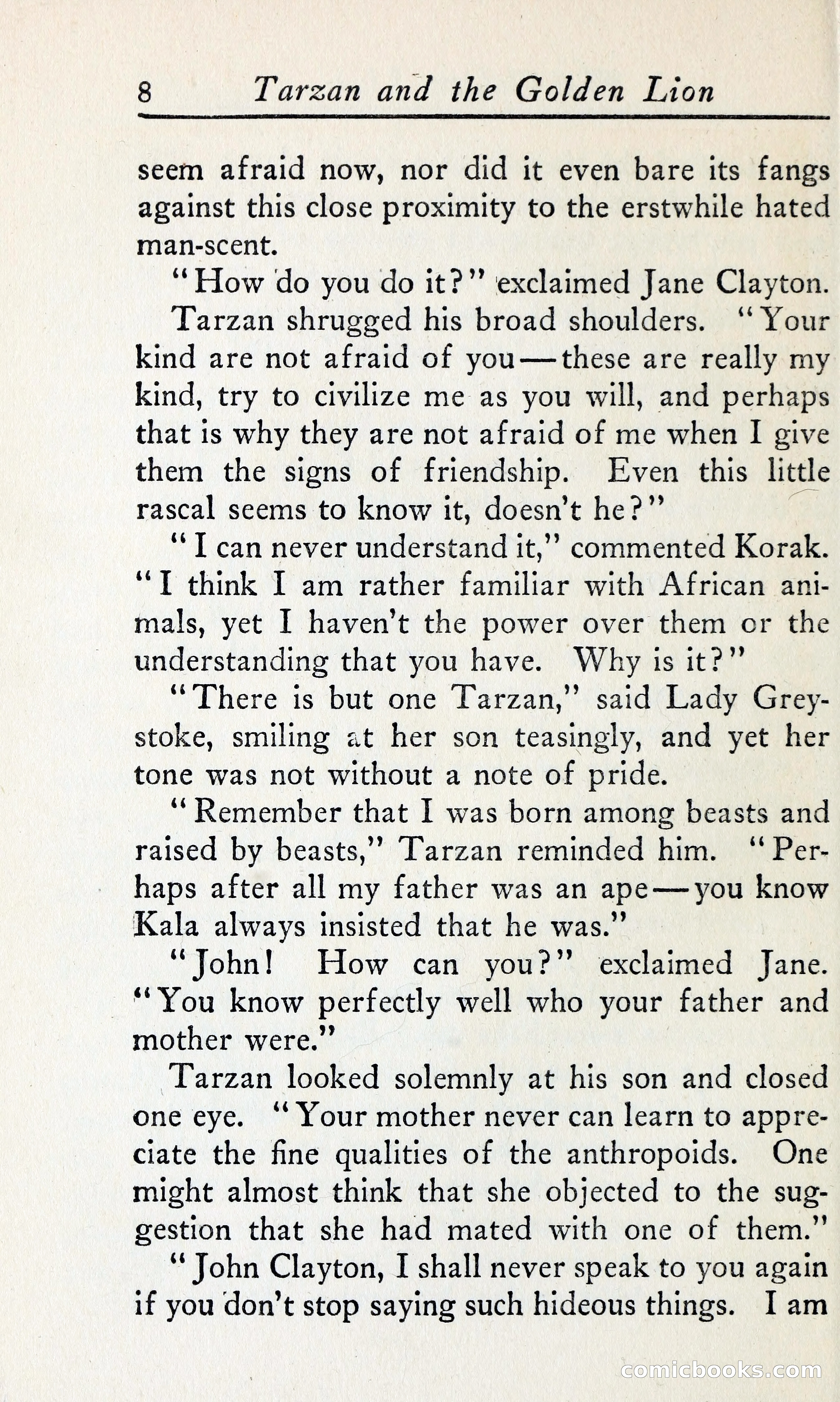 Tarzan and the Golden Lion — page 23 of 369
