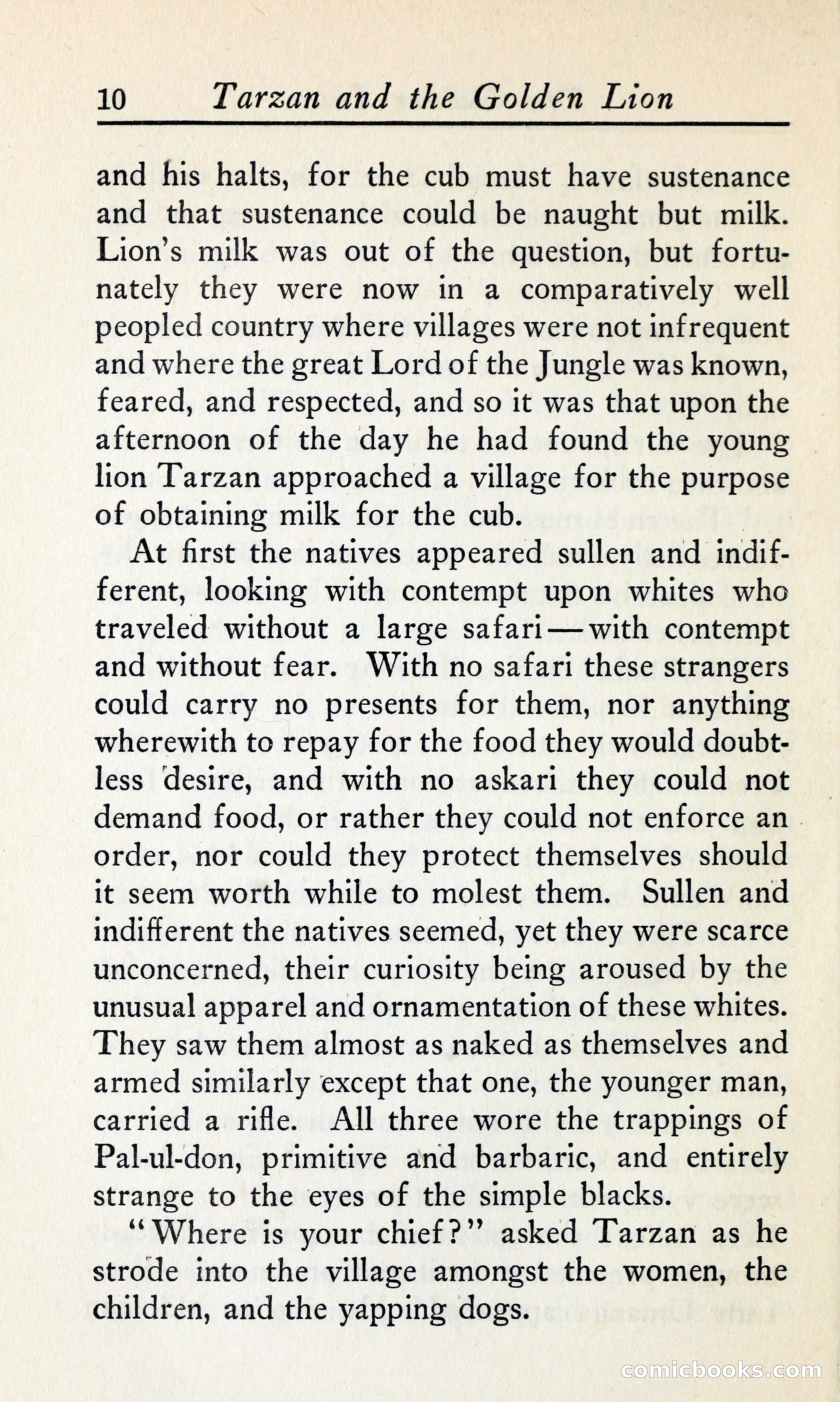 Tarzan and the Golden Lion — page 27 of 369