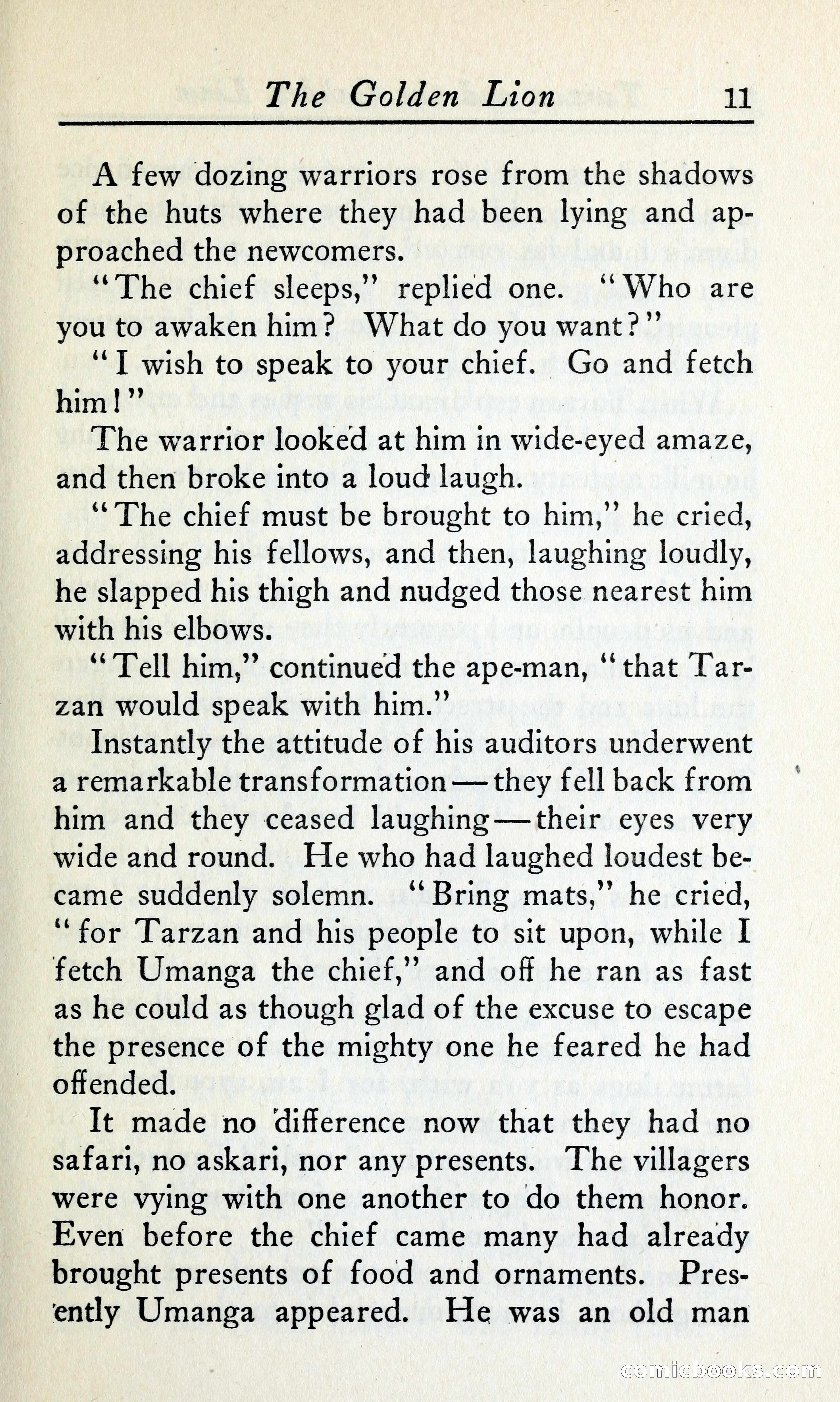 Tarzan and the Golden Lion — page 28 of 369